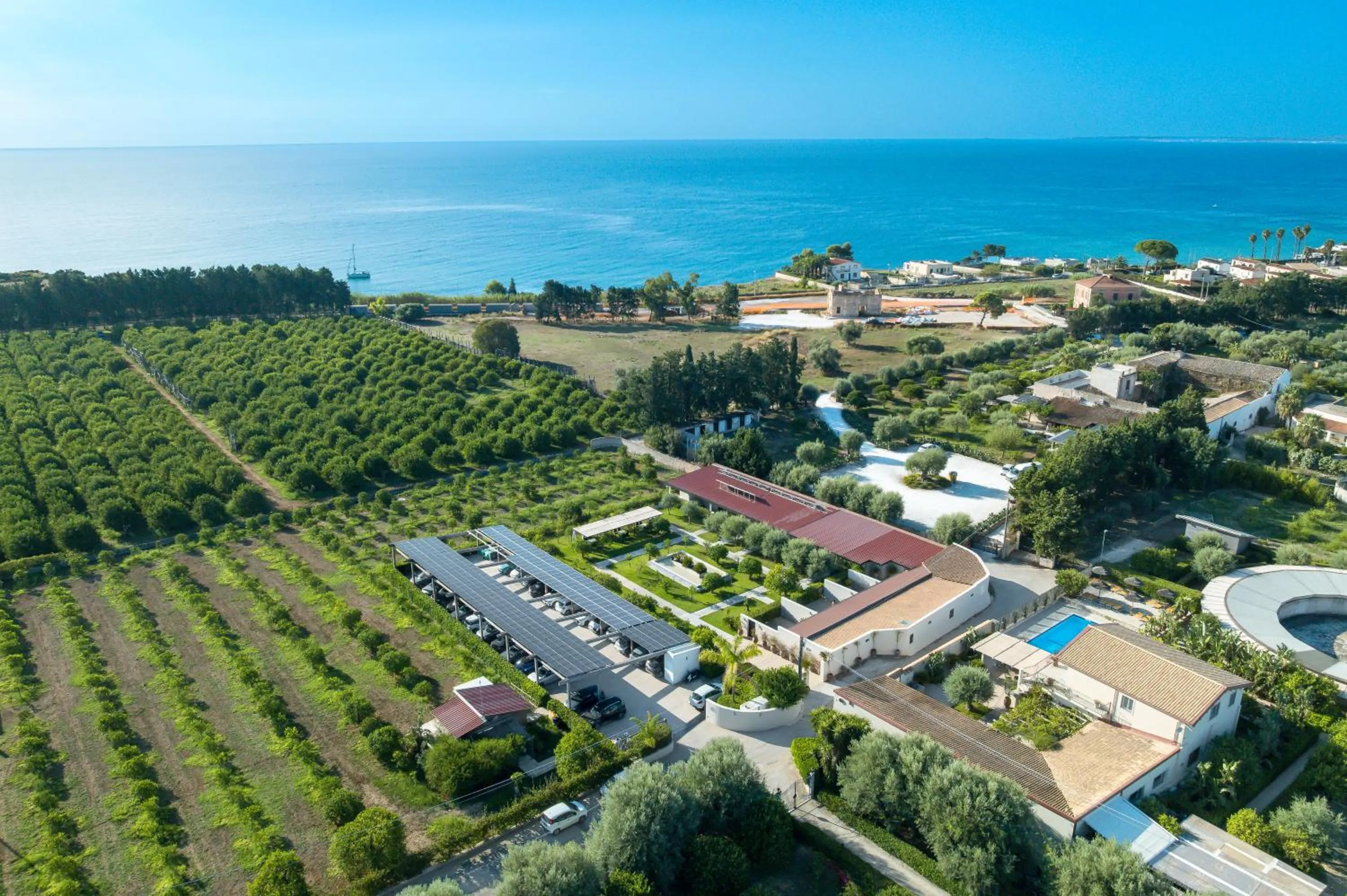Natural landscape in Villa Felicia