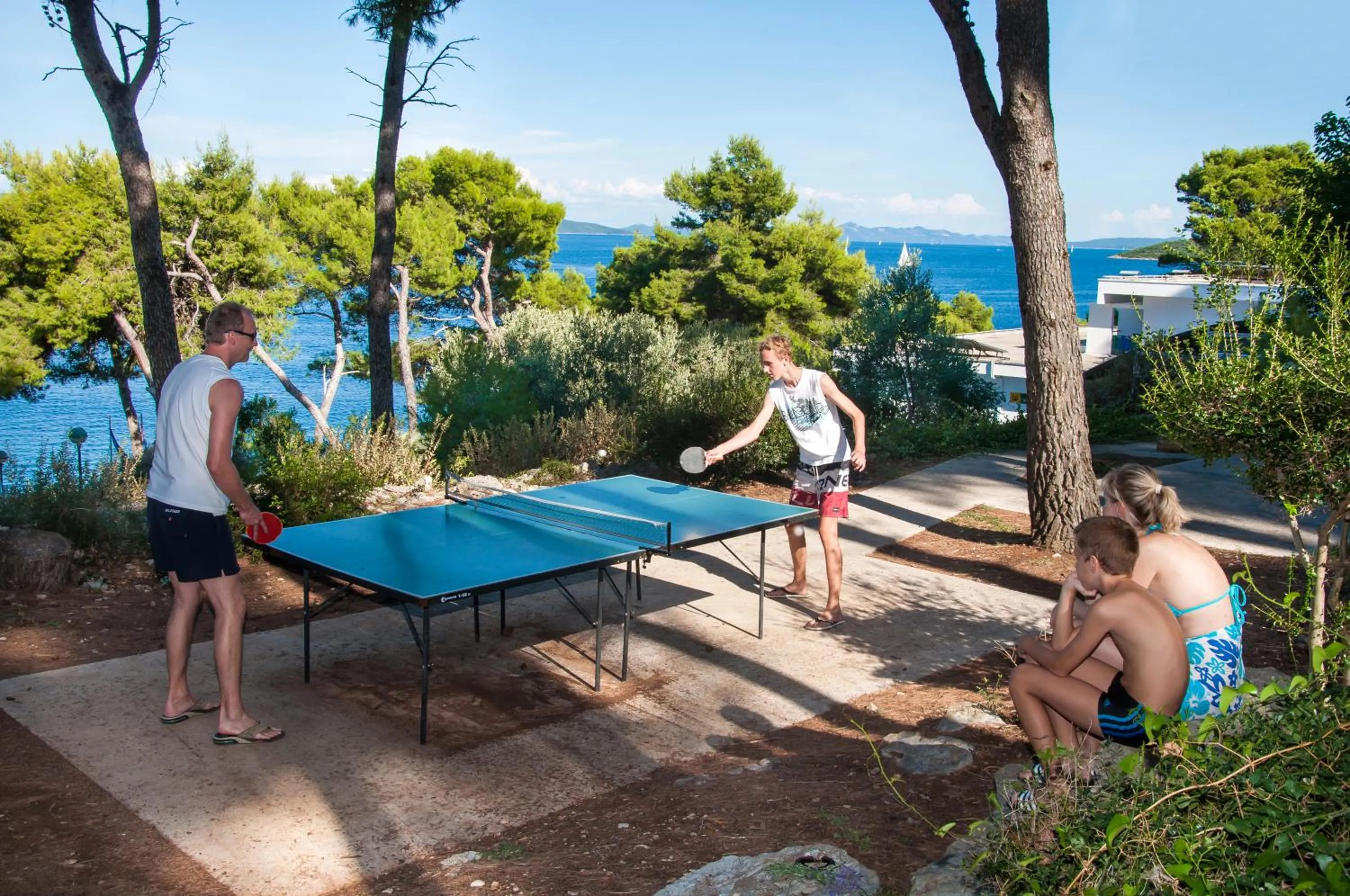 Table tennis in Hotel Lavanda