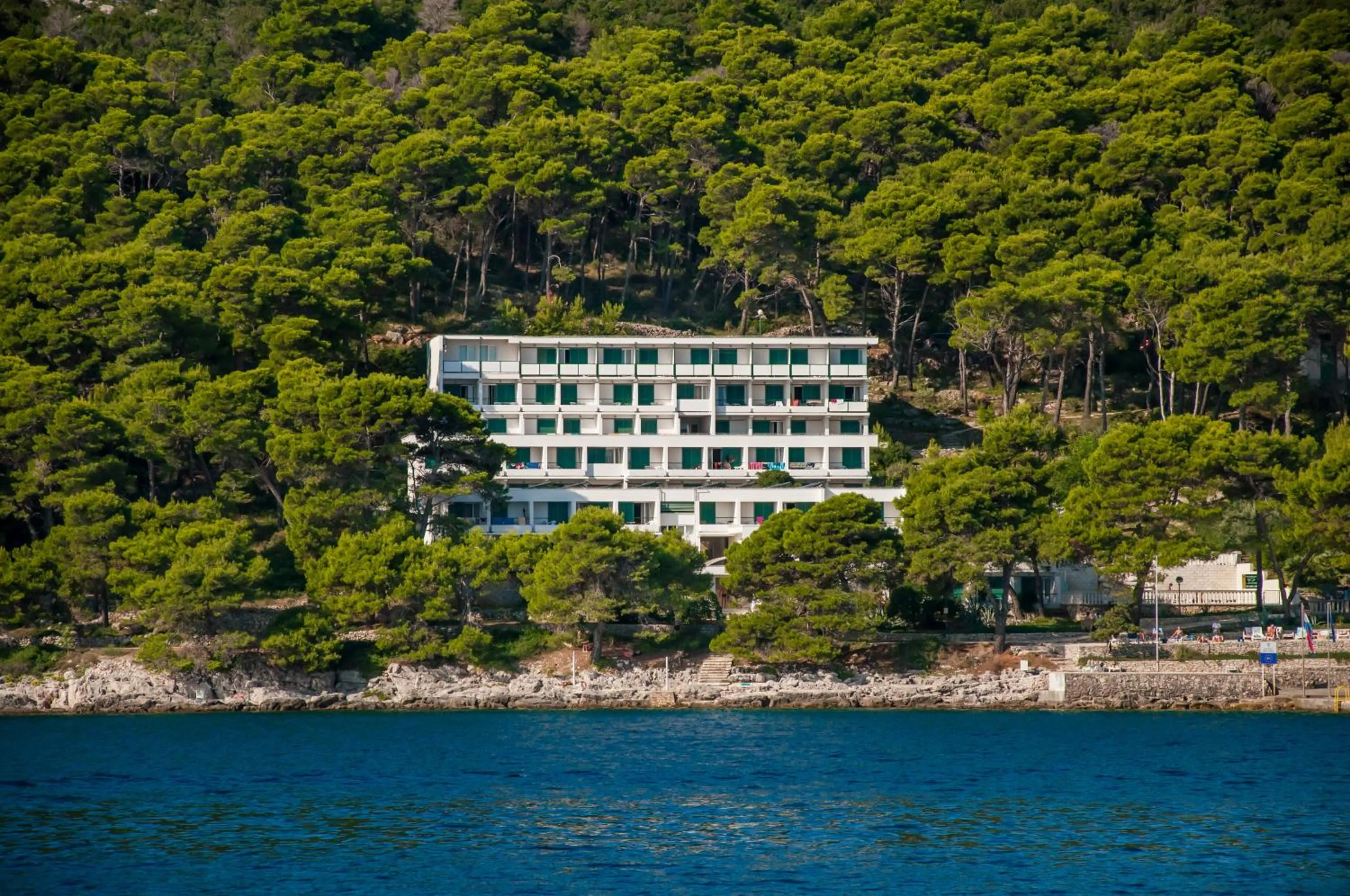 Facade/entrance in Hotel Lavanda