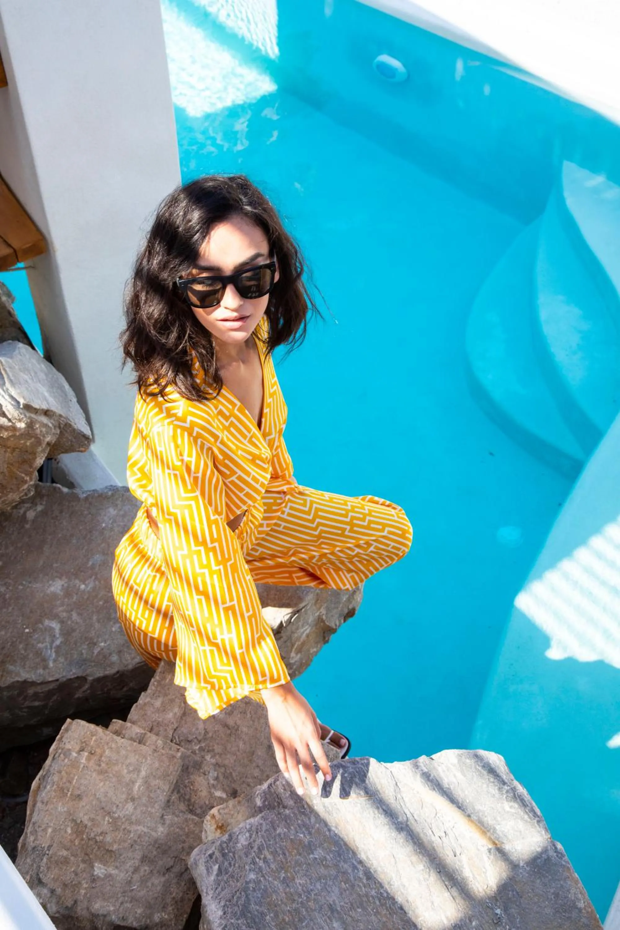 Swimming pool in Sandaya Luxury Suites