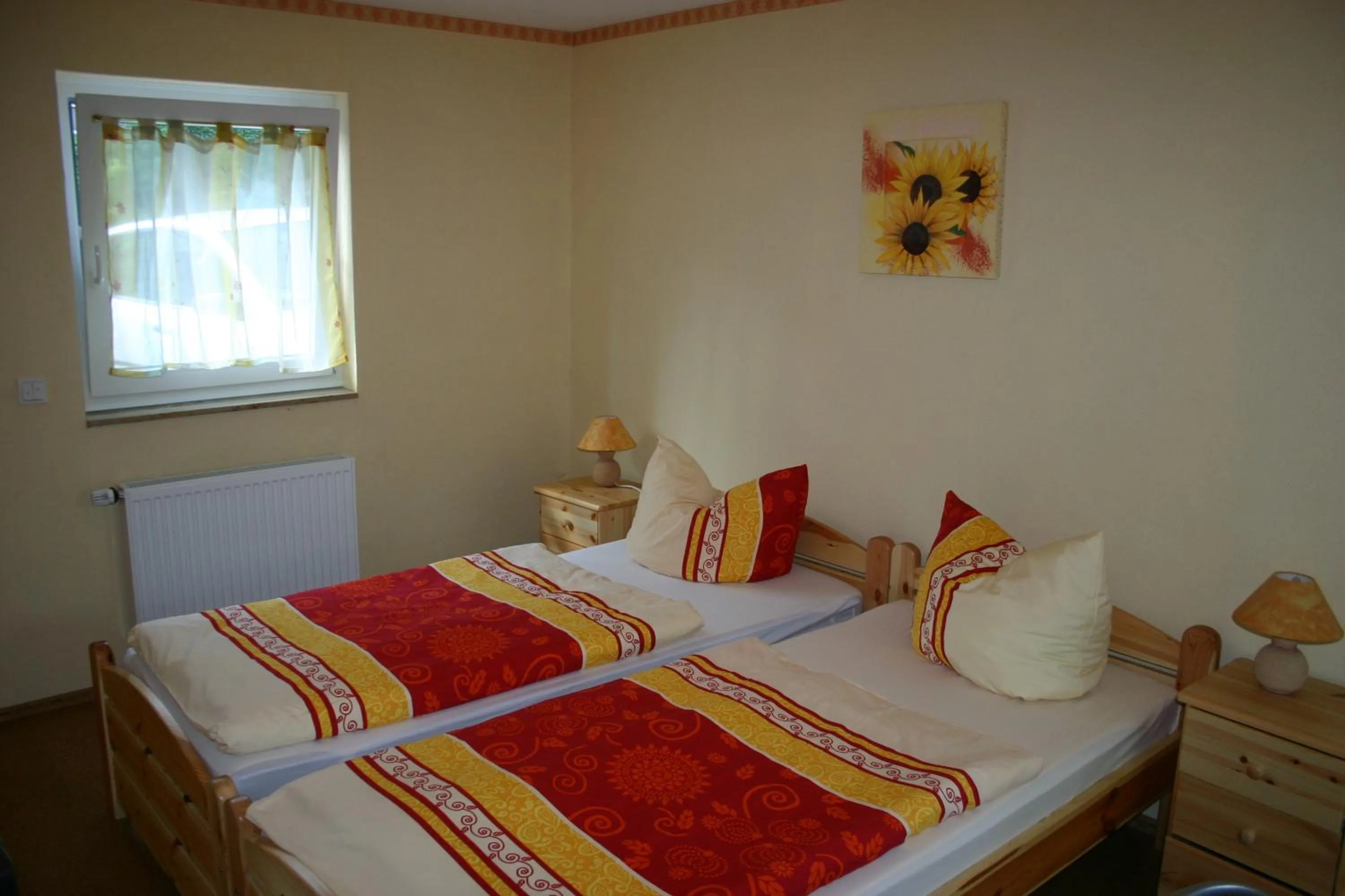 Bed in Gasthof Zum Stausee