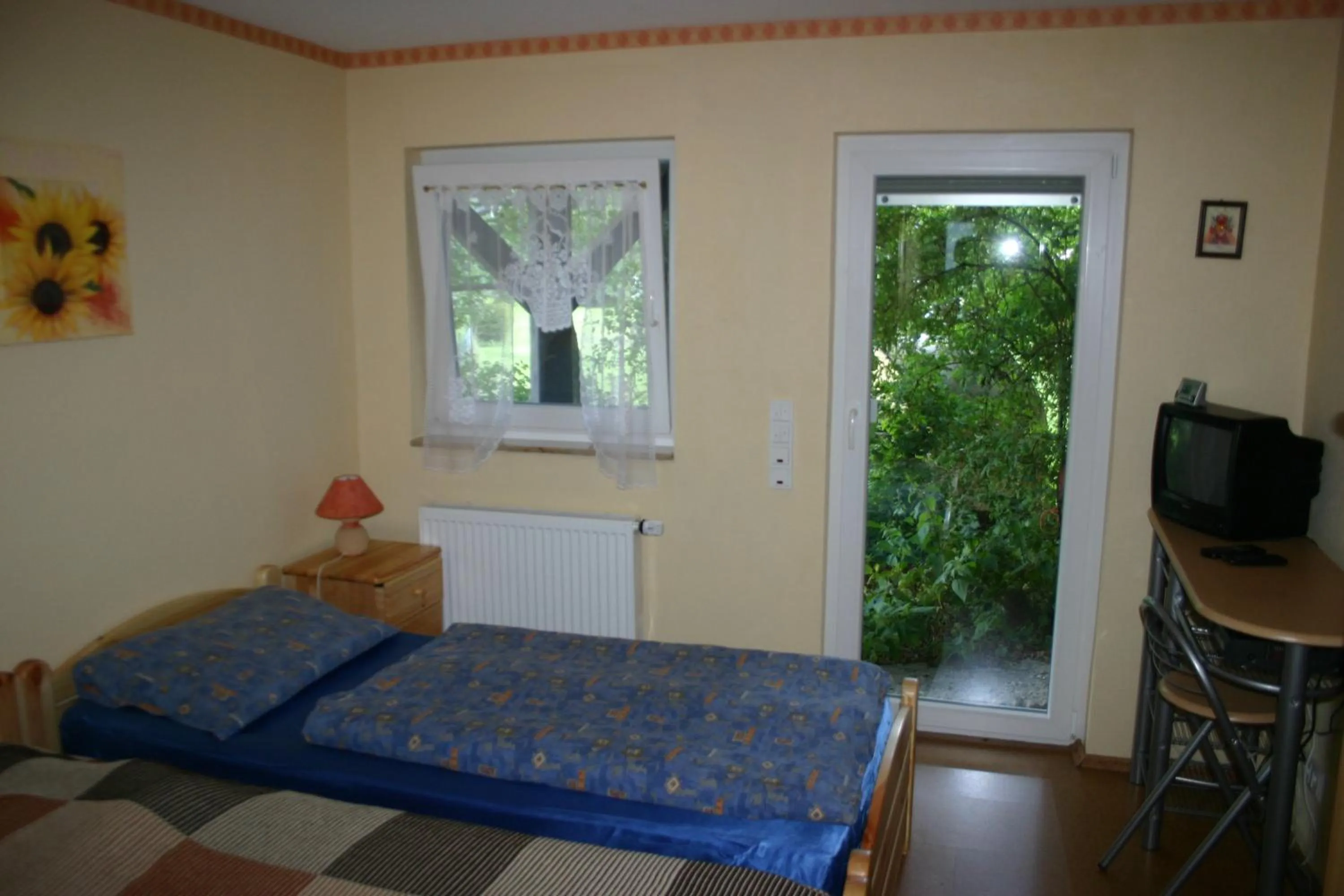 Bed in Gasthof Zum Stausee