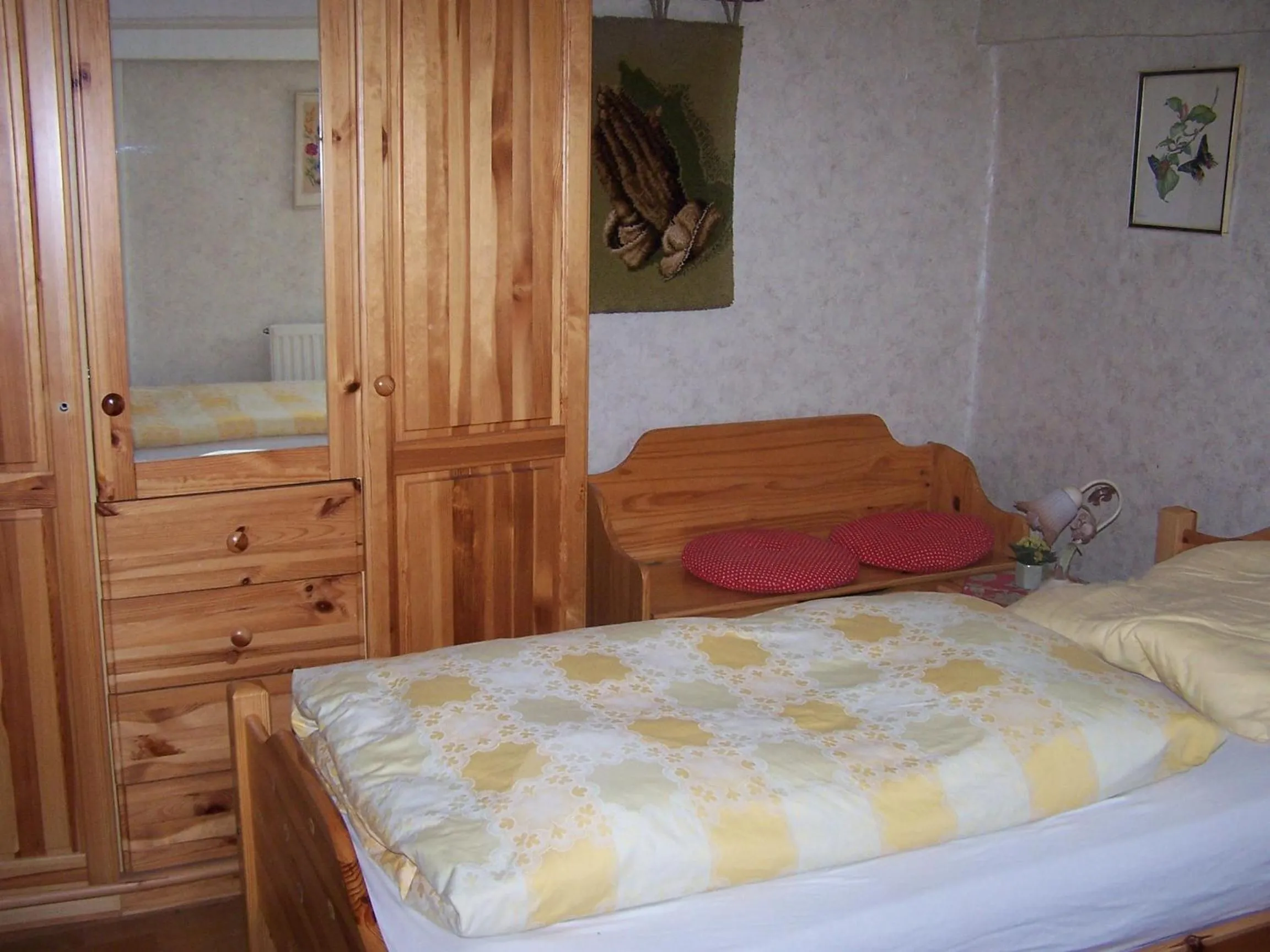 Bed in Gasthof Zum Stausee