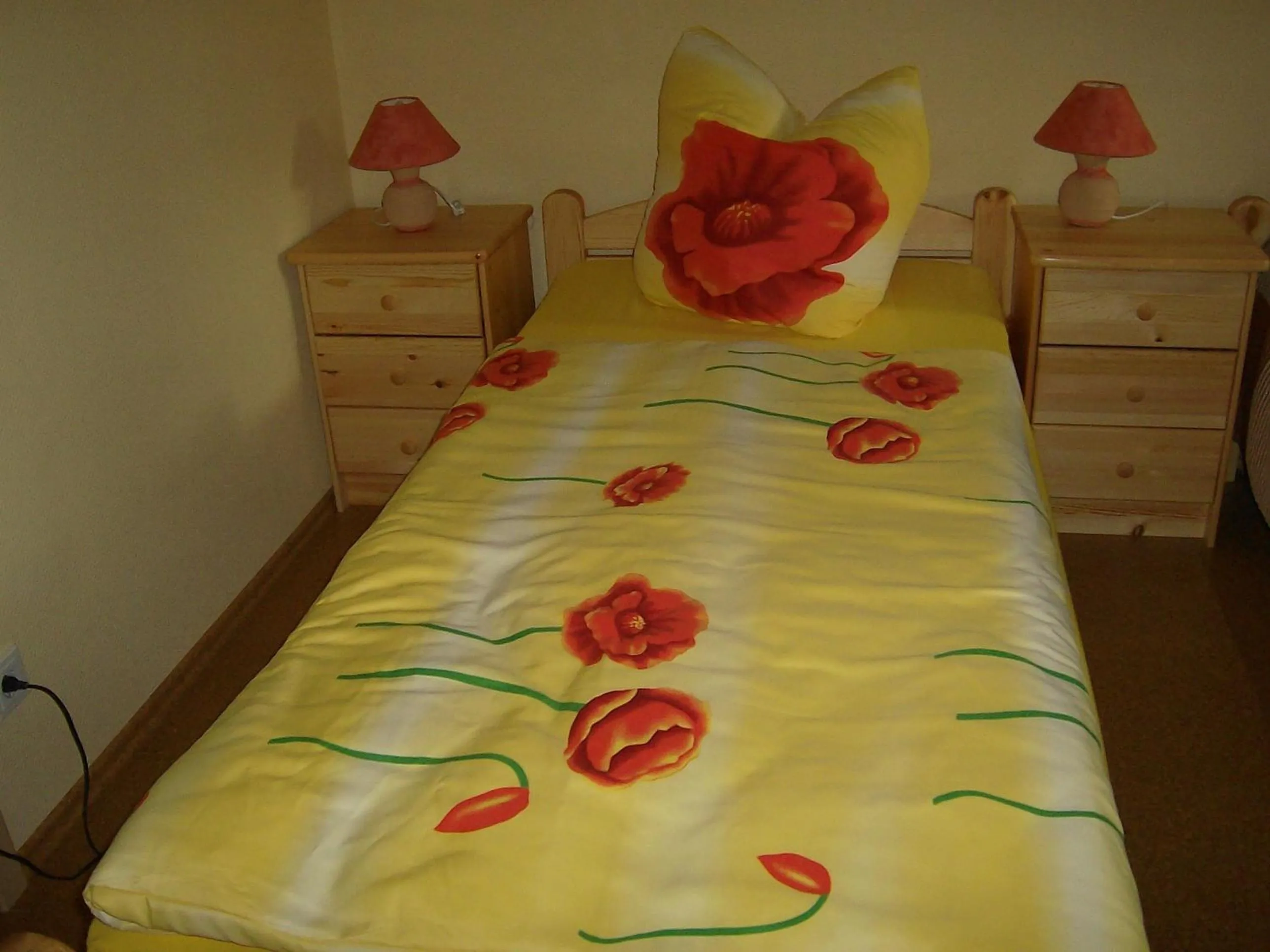 Bed in Gasthof Zum Stausee