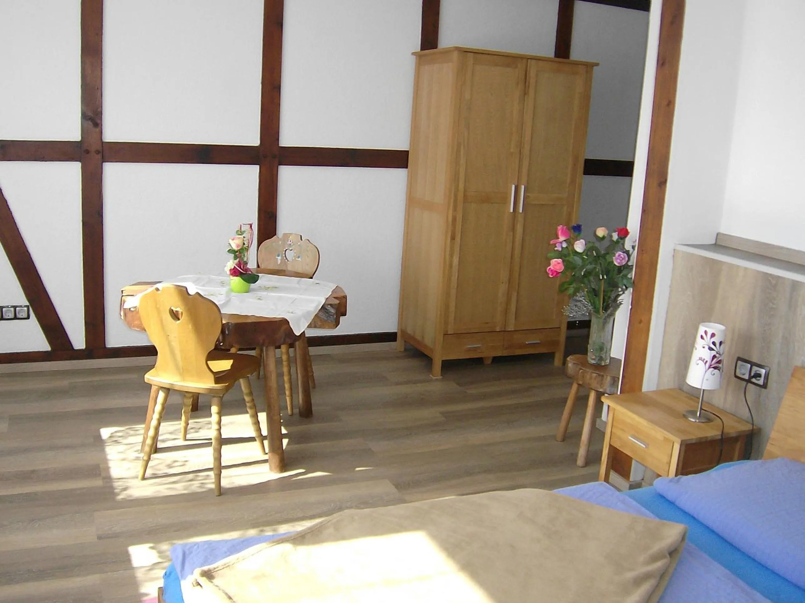 Bed in Gasthof Zum Stausee