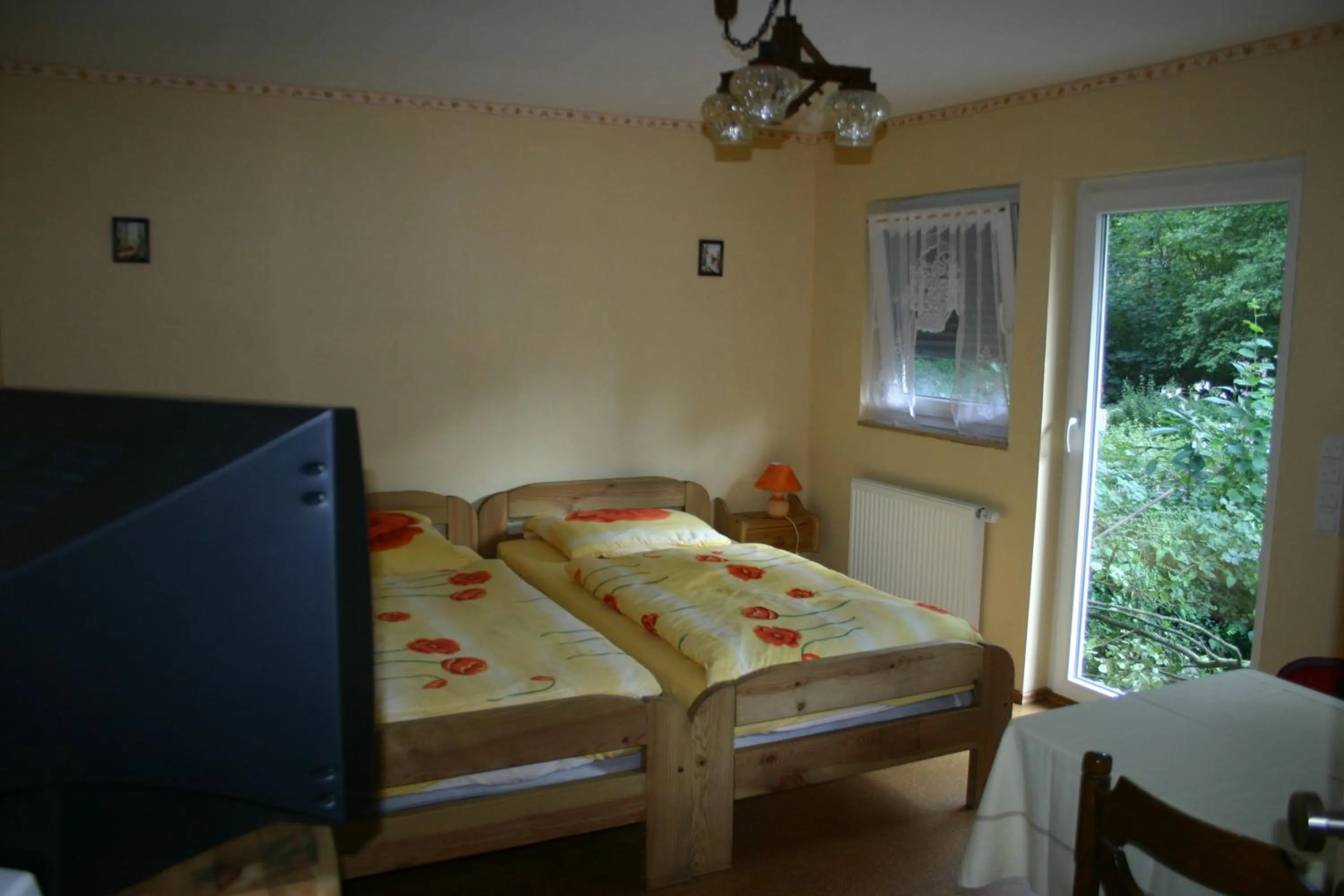 Bedroom, Bed in Gasthof Zum Stausee