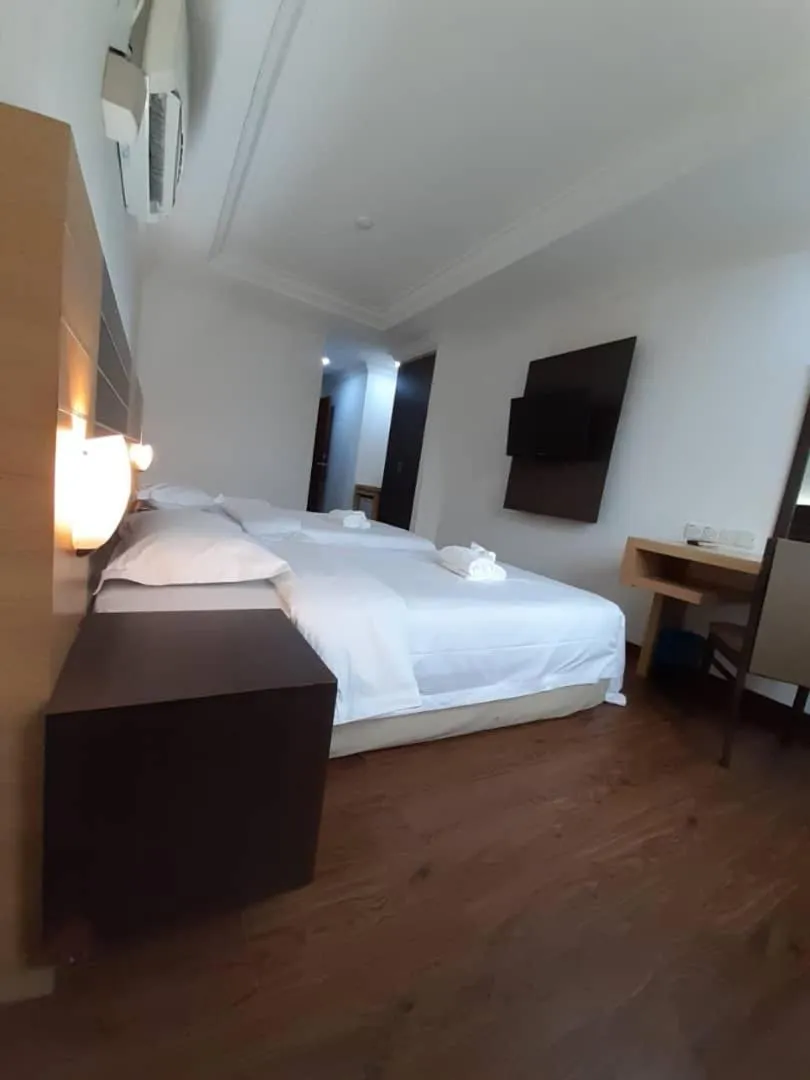 Bedroom, Bed in Sara Hotel