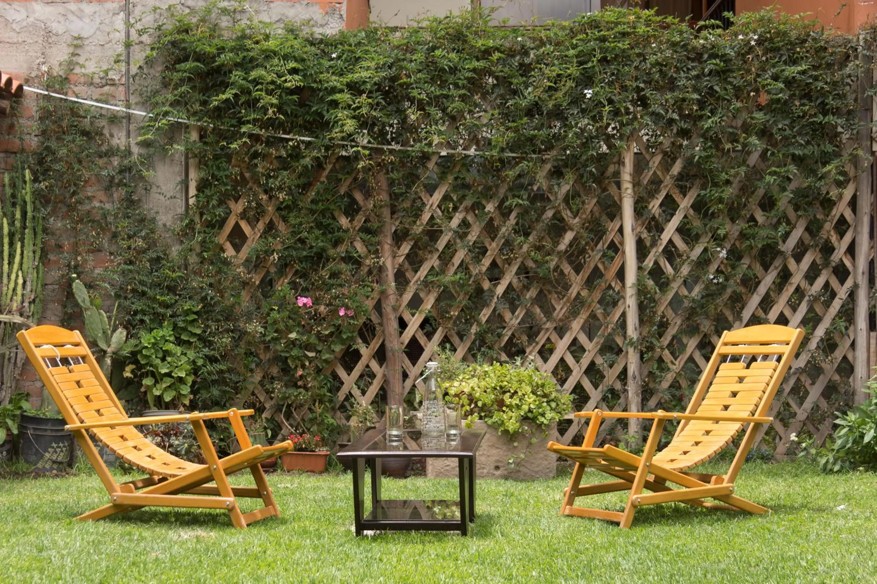 Garden in Yucay Plaza Inn