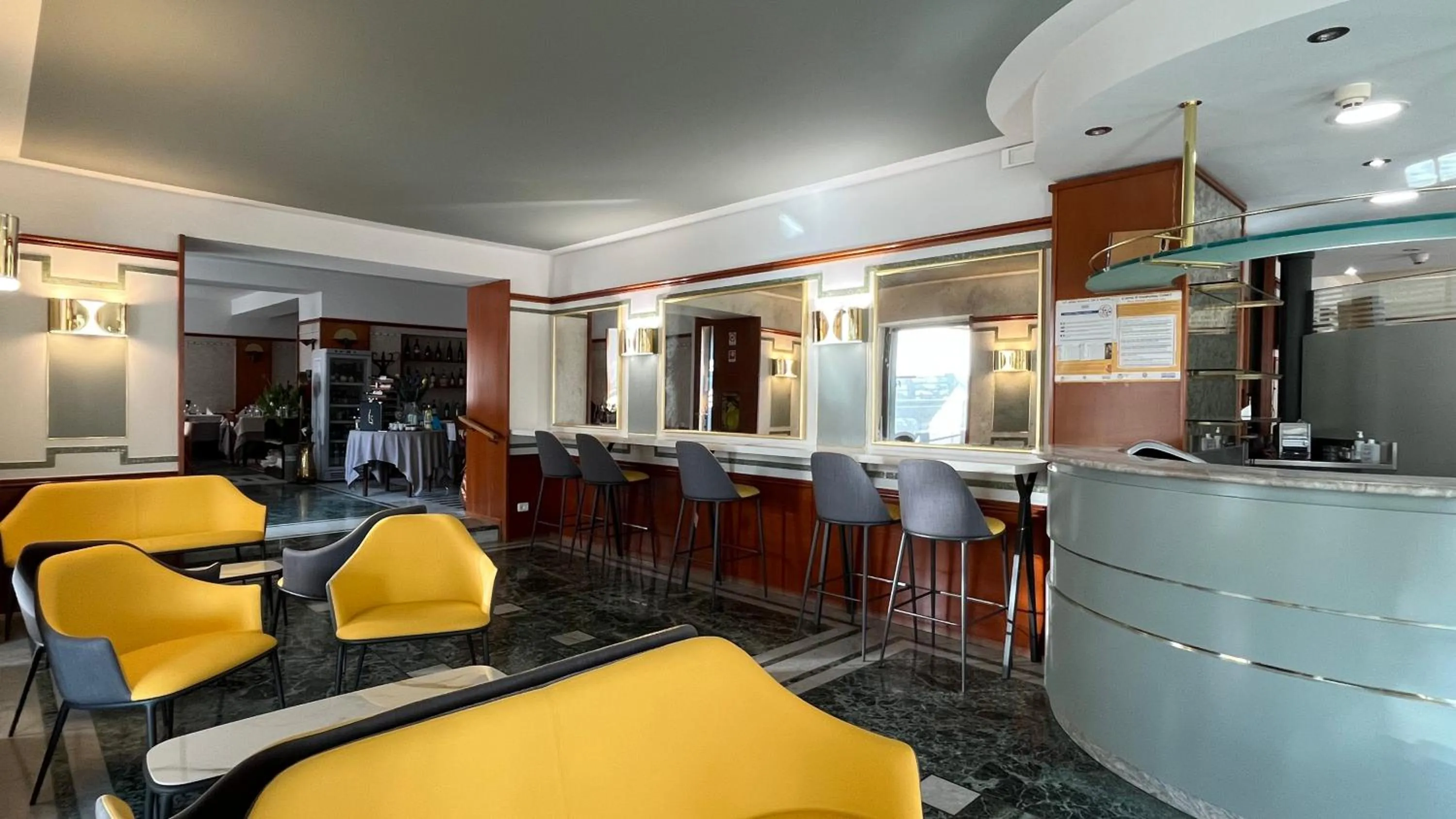 Lobby or reception in Hotel Centrale