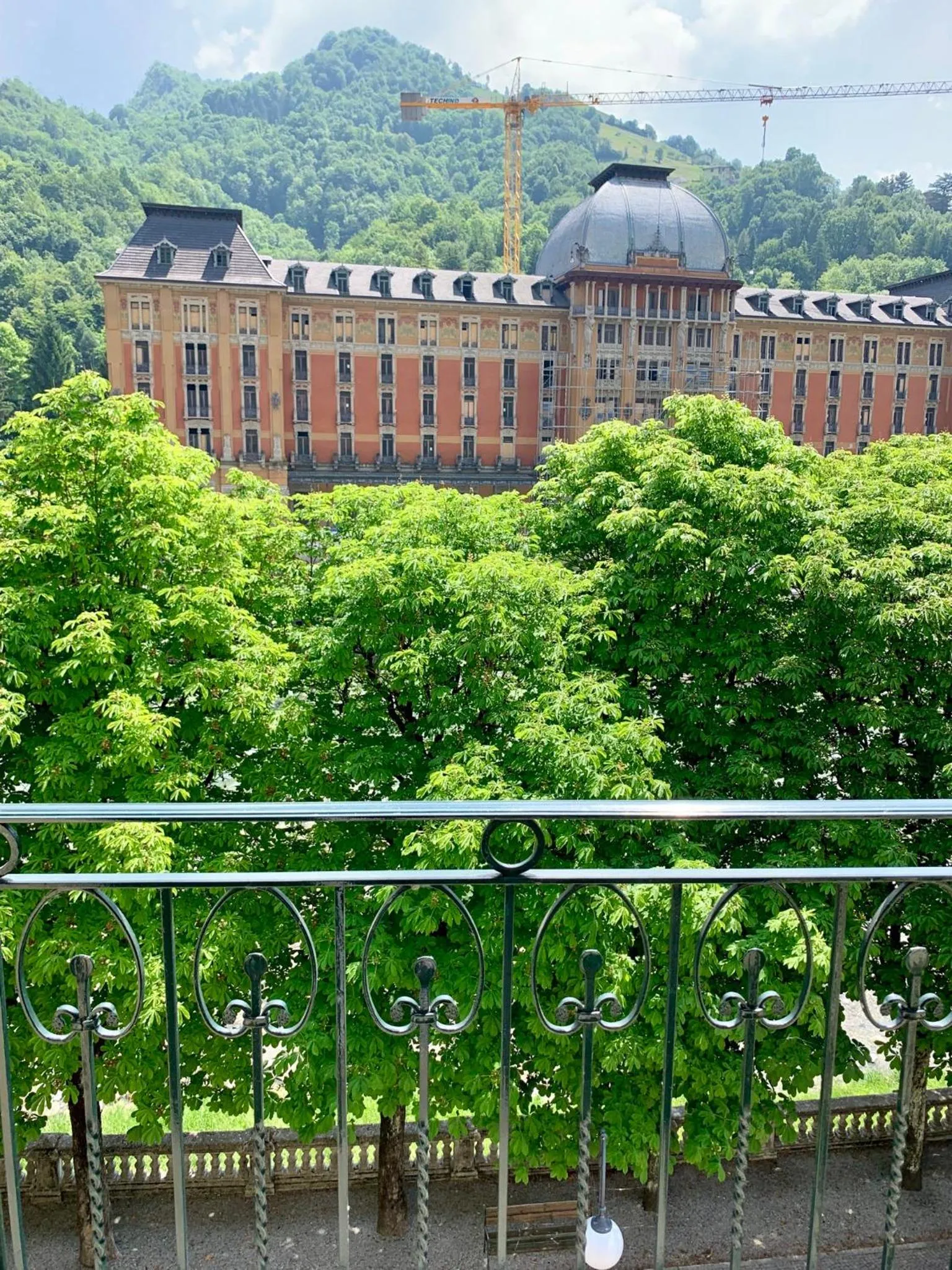 Balcony/Terrace in Hotel Centrale