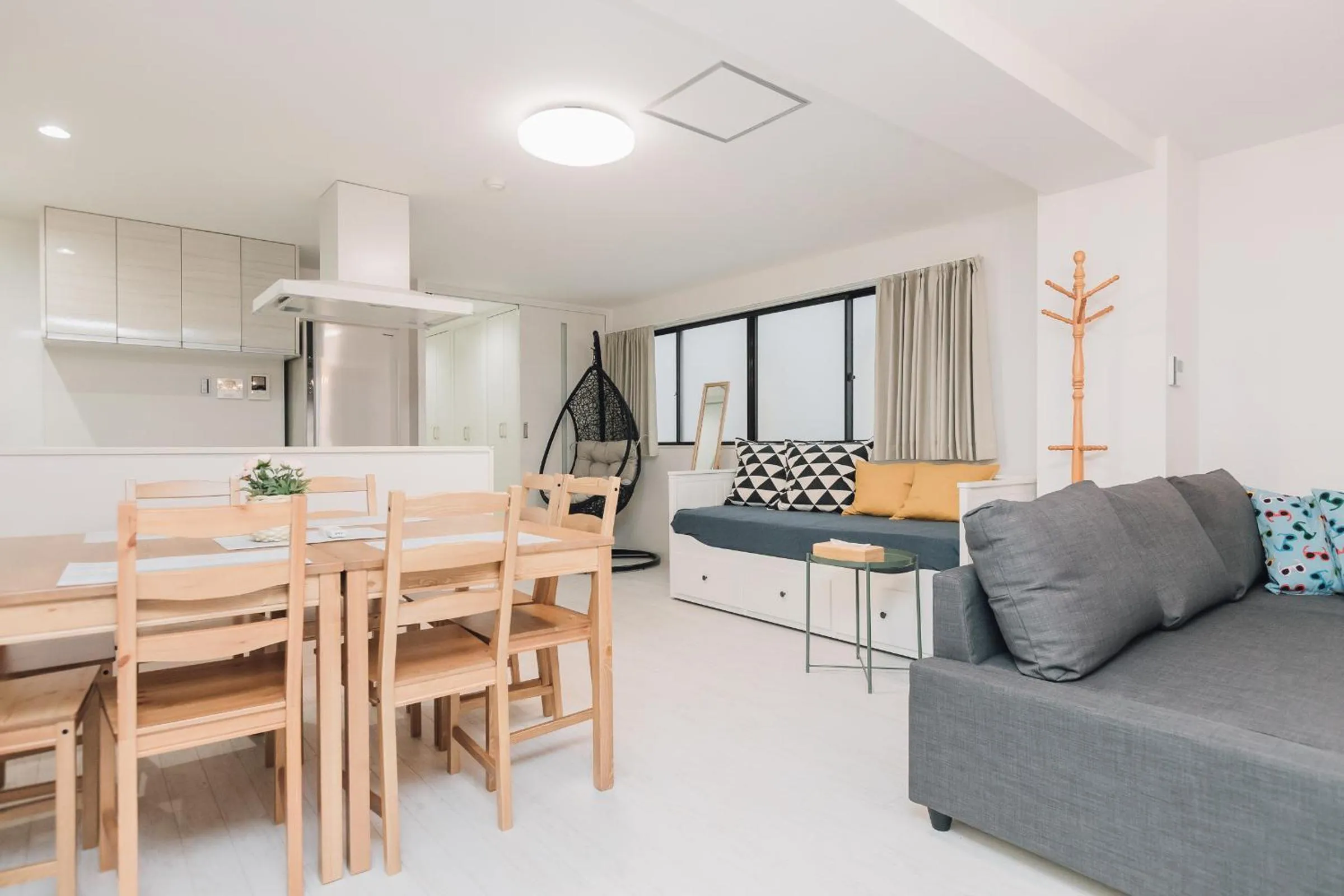 Living room in Higobashi AFP Apartment