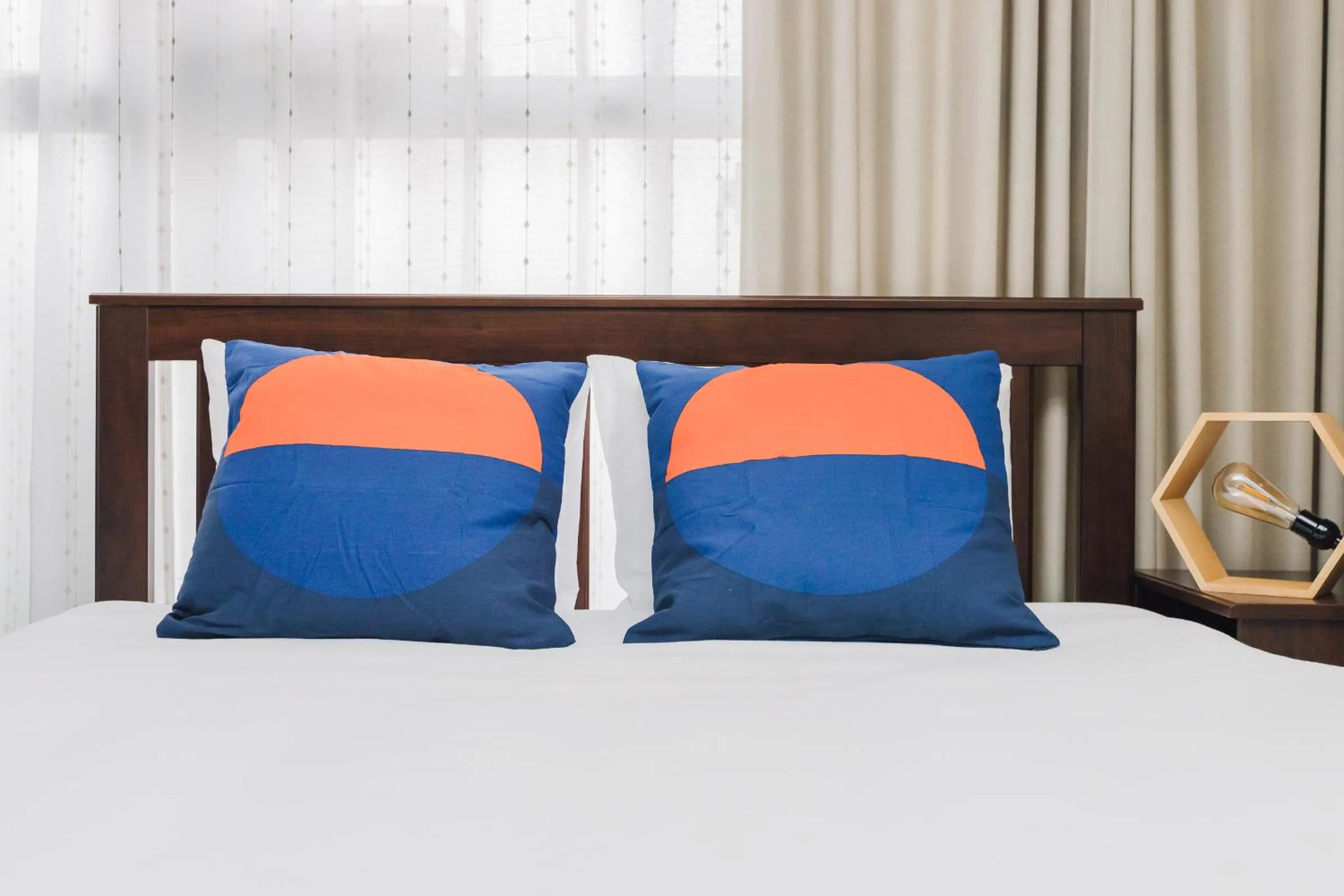 Bed in Higobashi AFP Apartment