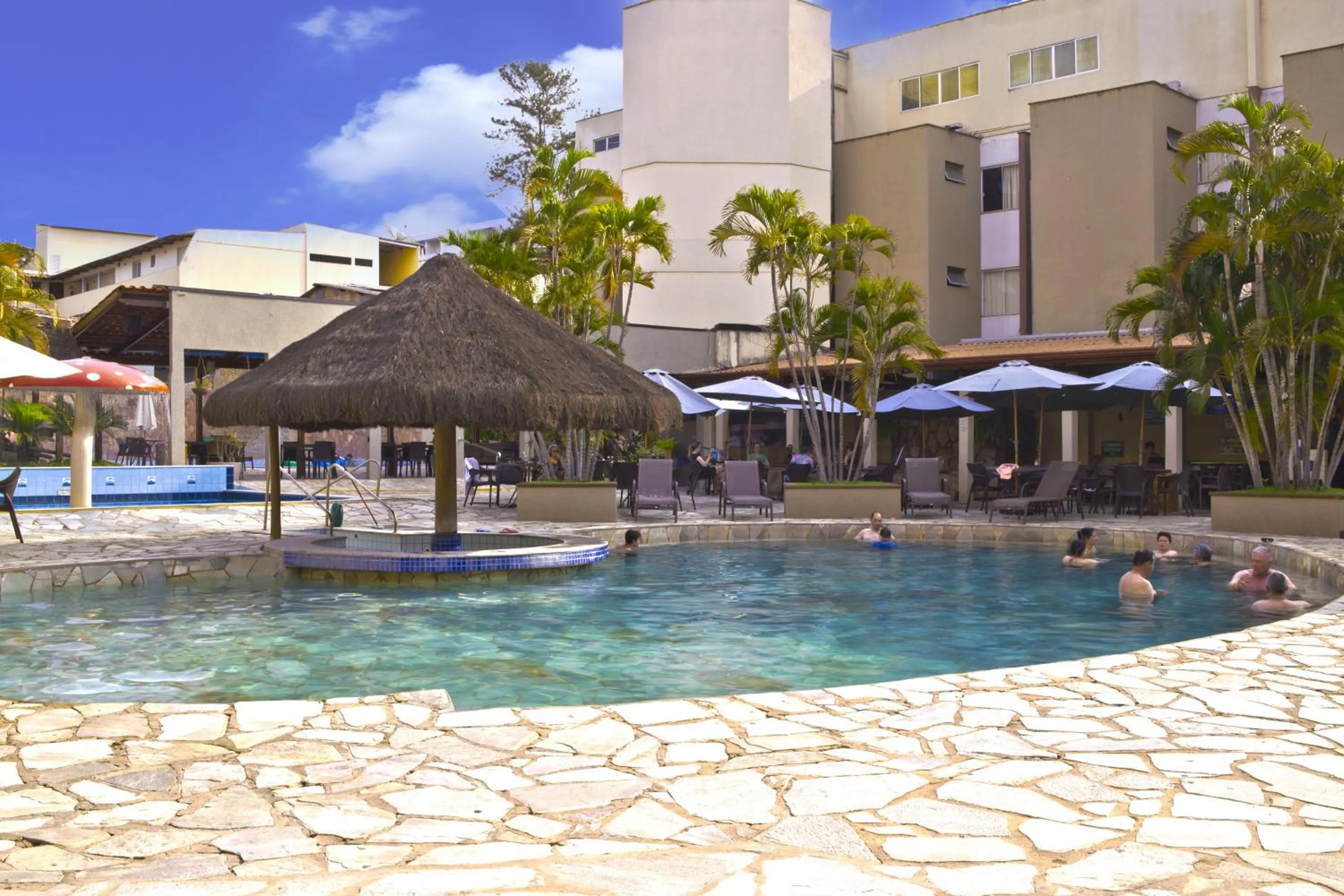 Aqua park in Rio das Pedras Thermas Hotel