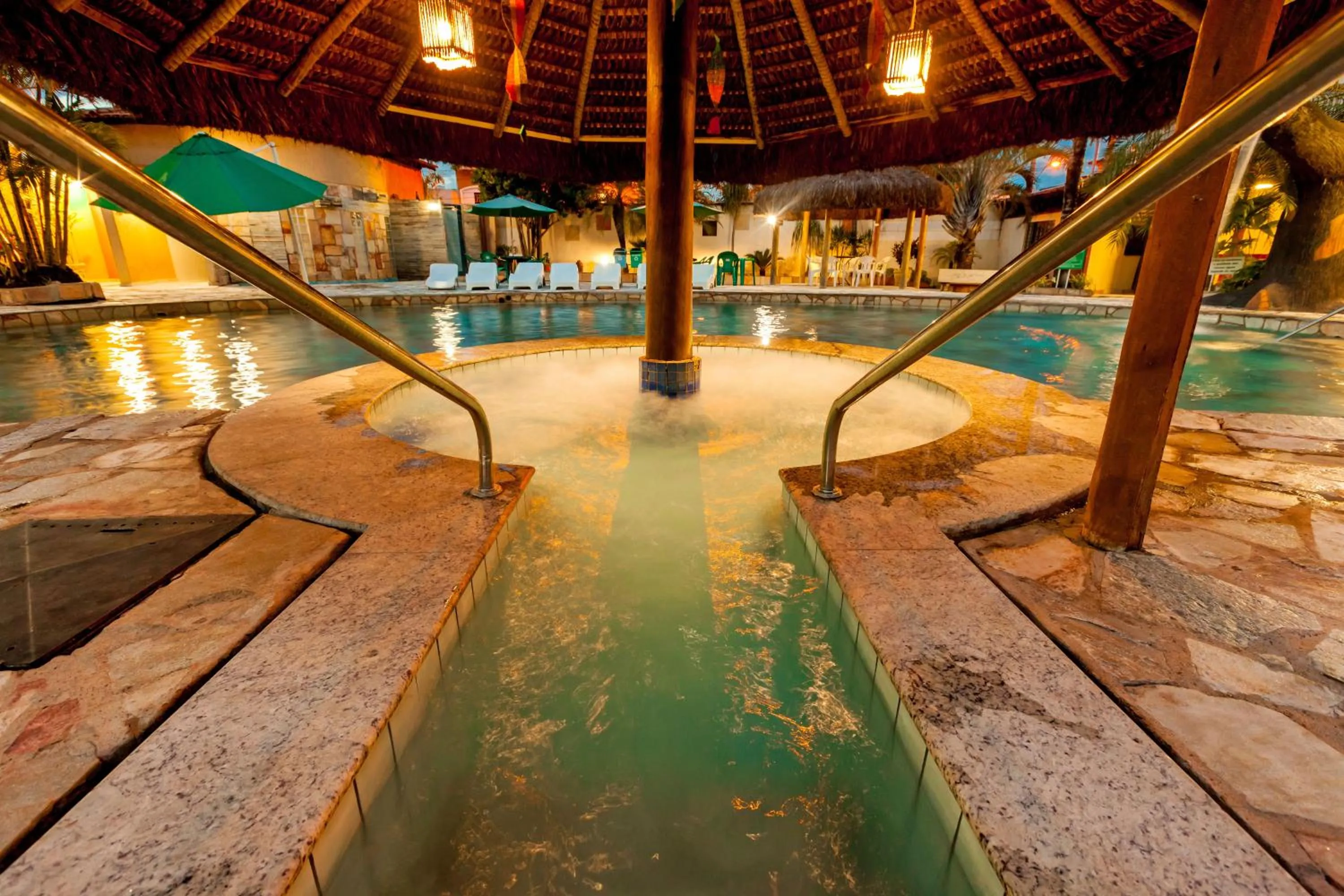 Pool view in Rio das Pedras Thermas Hotel