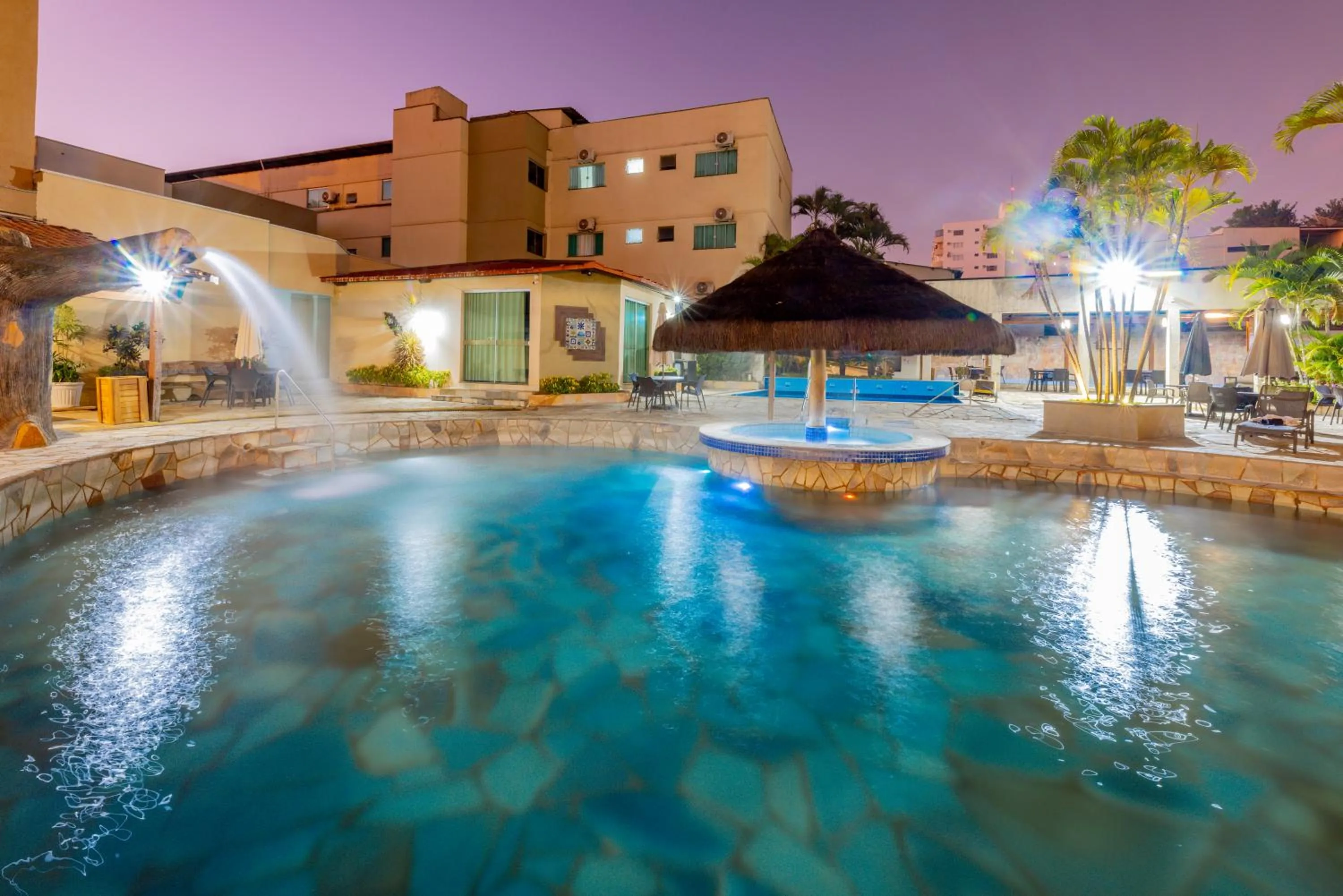 Aqua park in Rio das Pedras Thermas Hotel