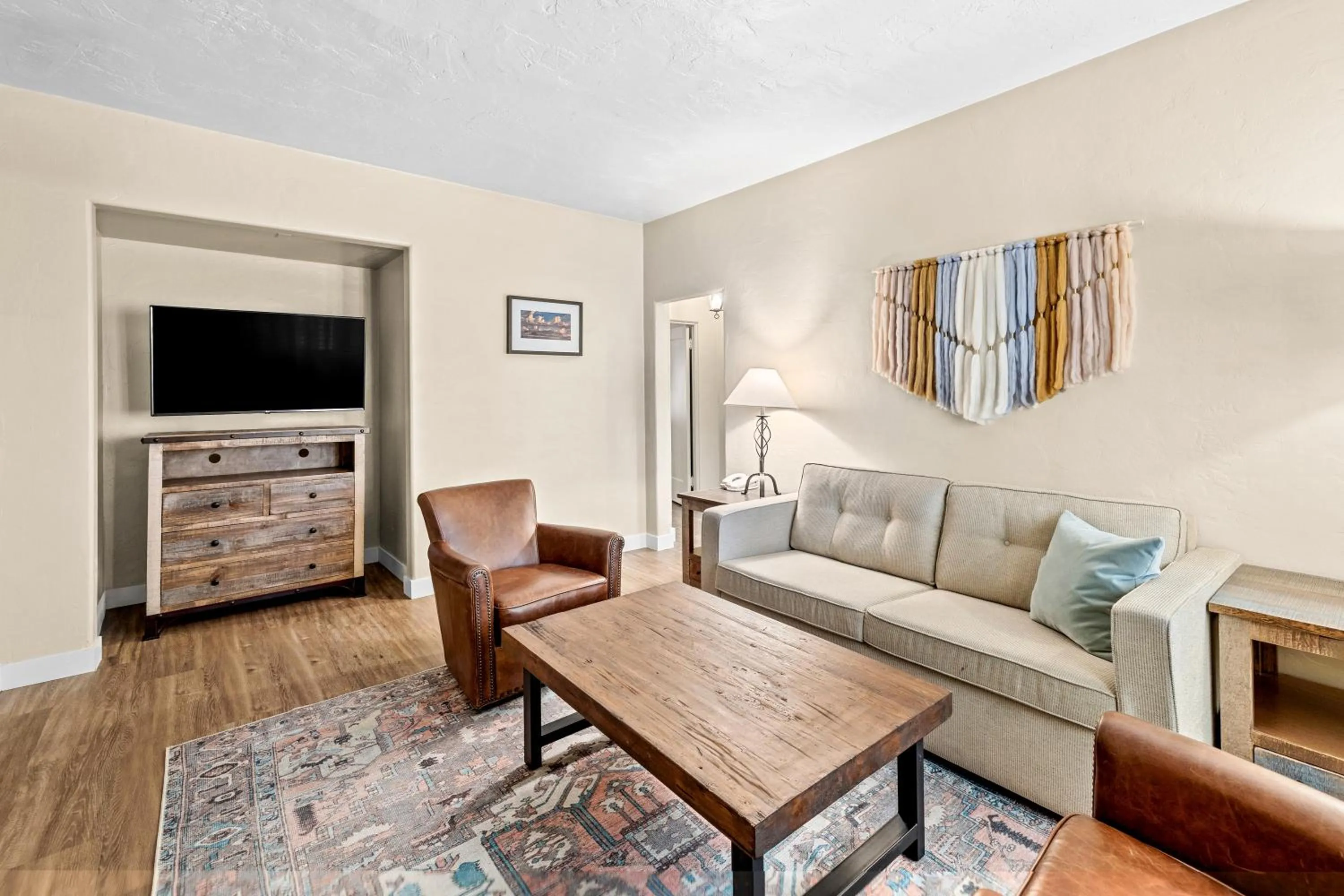 Seating area in Lodge On The Desert