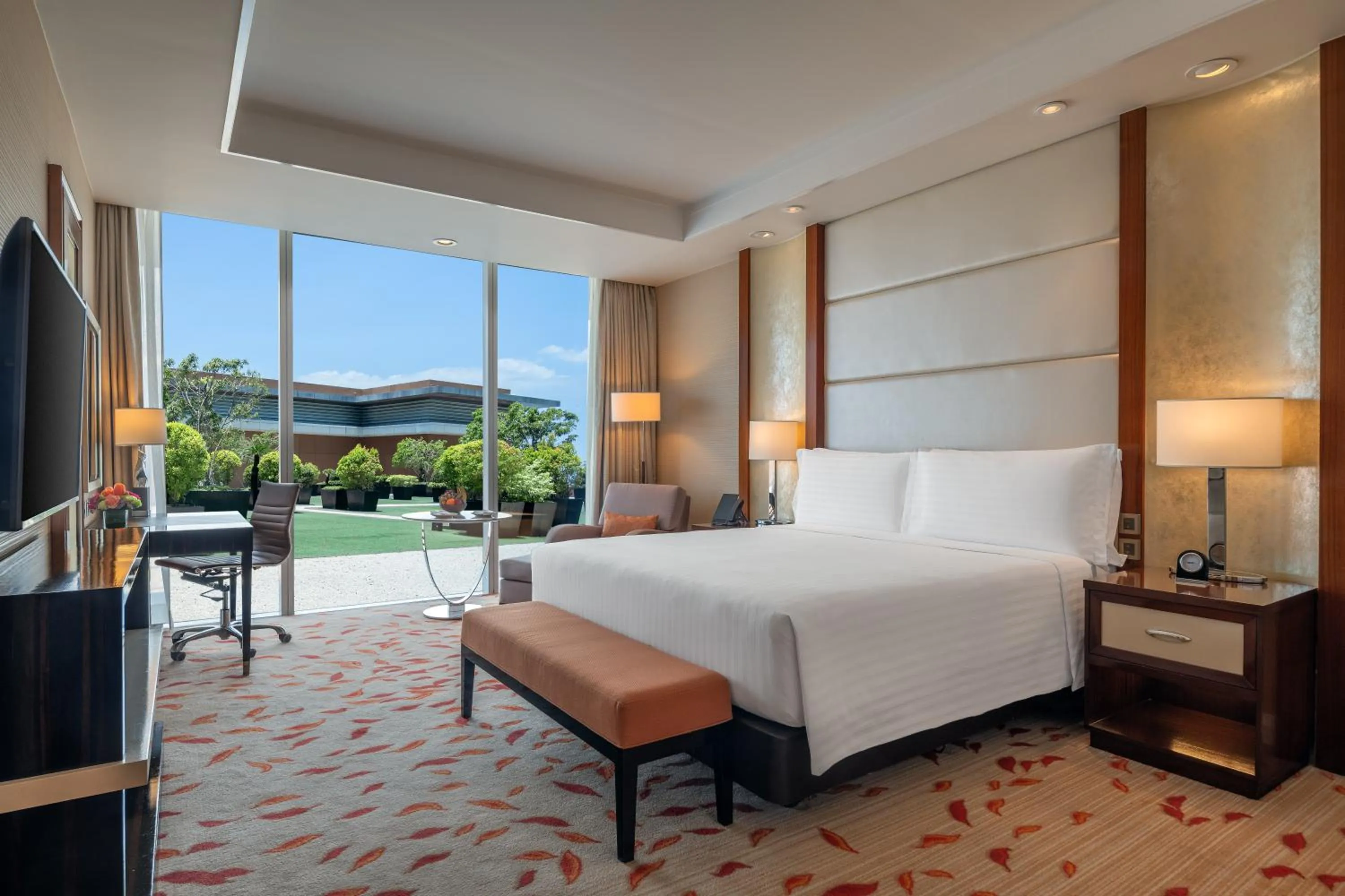 Bed in Solaire Resort Entertainment City