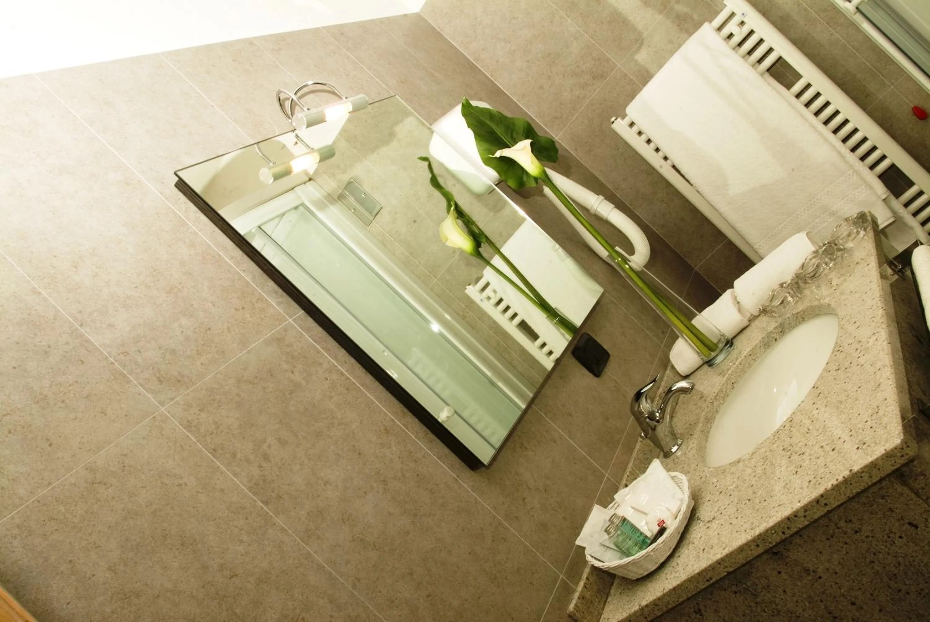 Bathroom in Hotel San Lorenzo Chiavenna