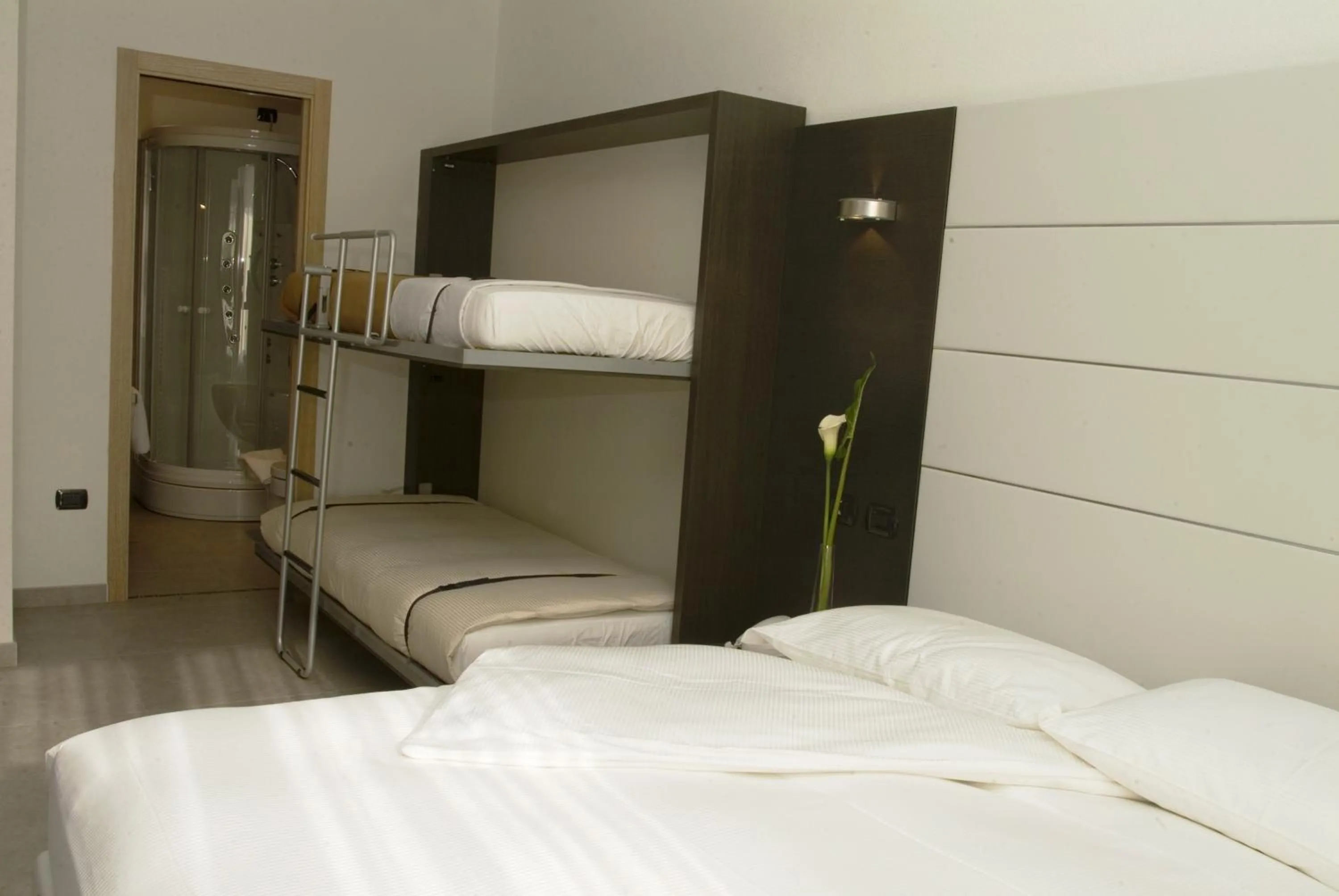 Bed in Hotel San Lorenzo Chiavenna