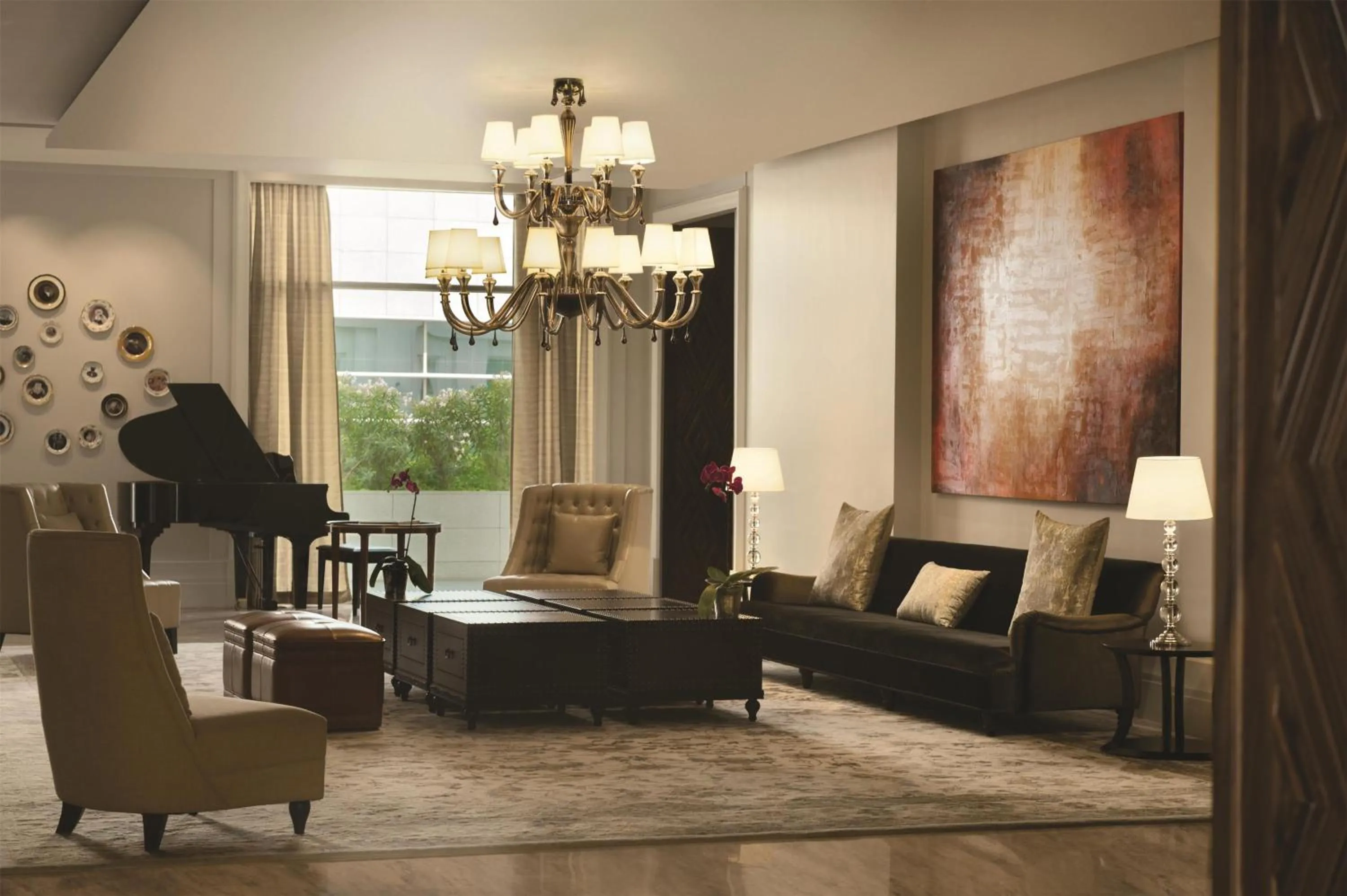 Bedroom in Park Hyatt Chennai