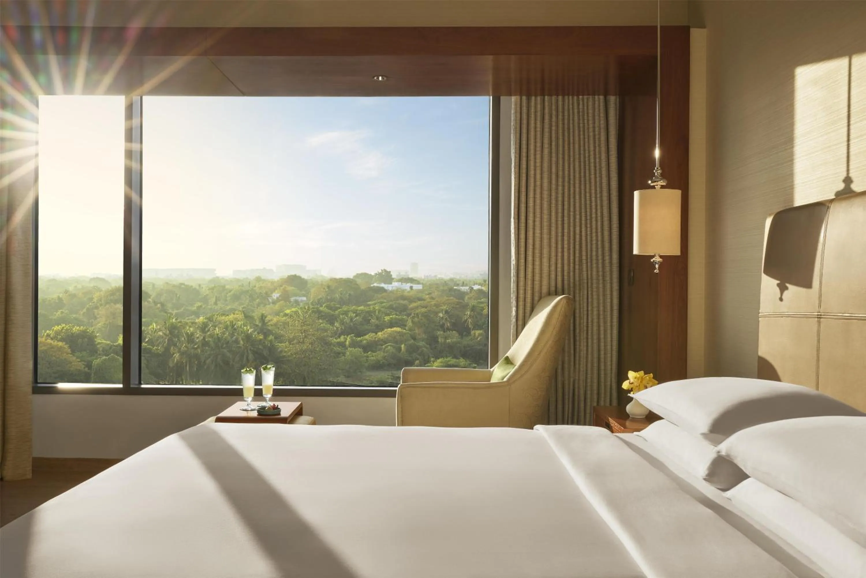 Bedroom, Bed in Park Hyatt Chennai