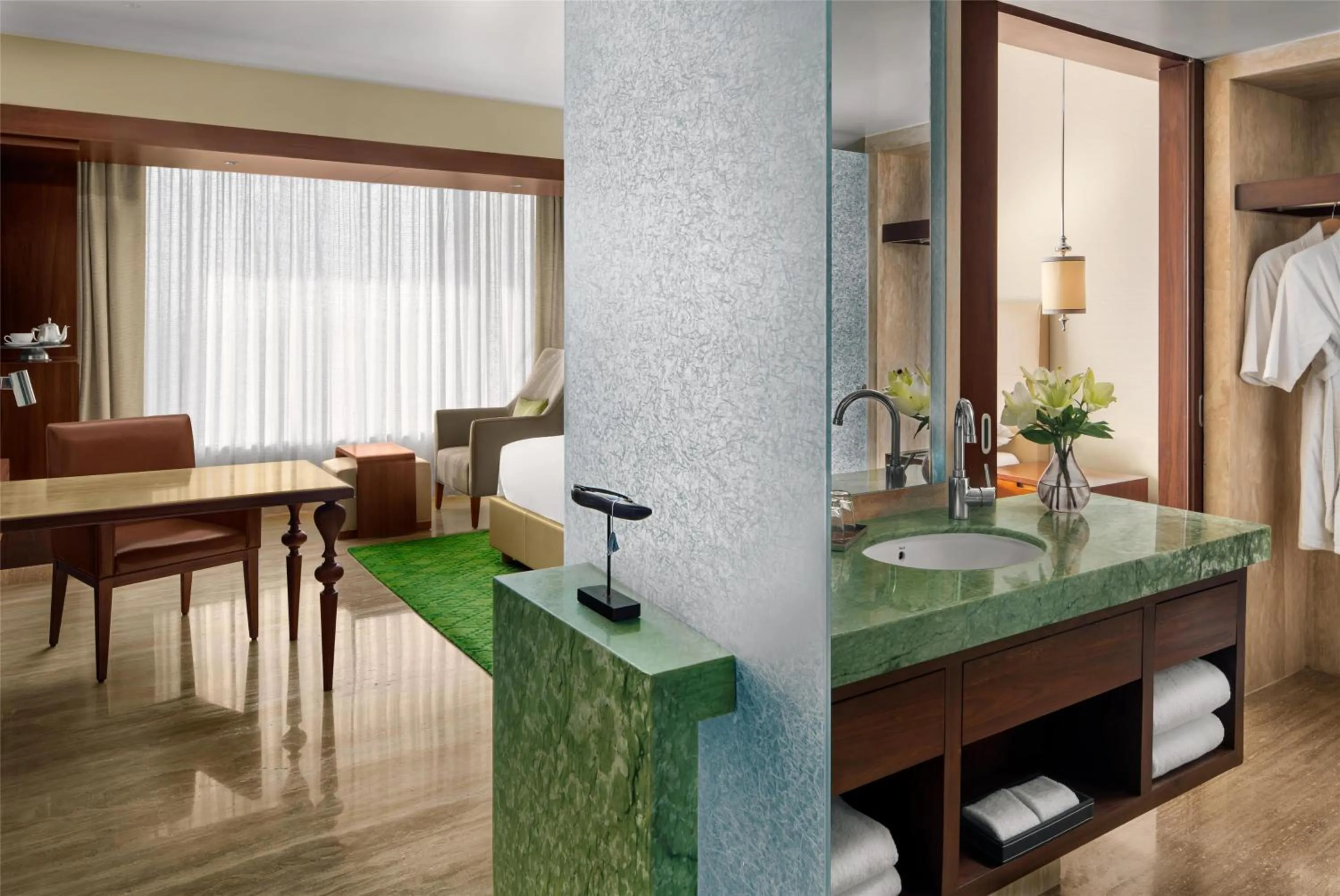 Bedroom in Park Hyatt Chennai