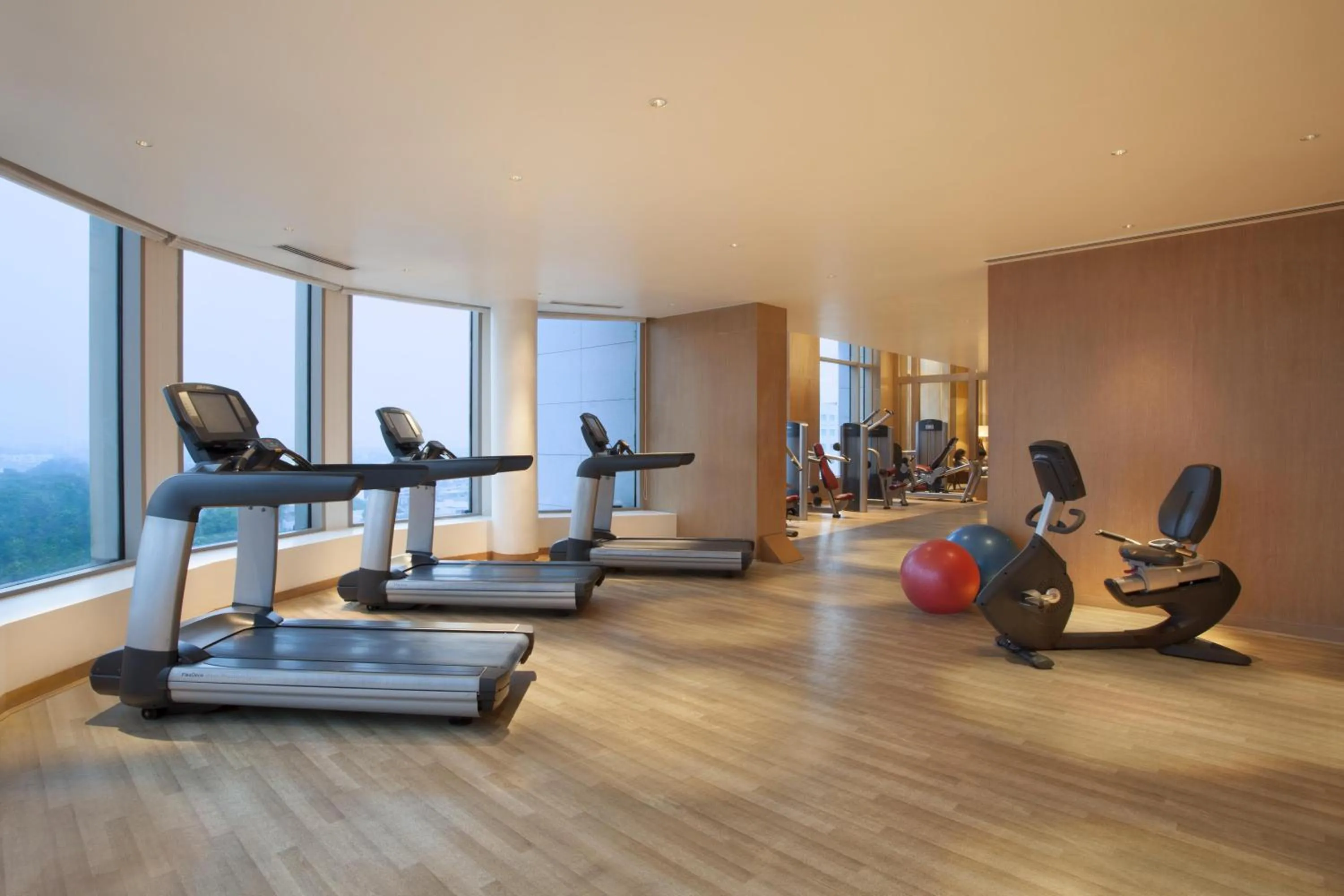 Fitness centre/facilities in Park Hyatt Chennai