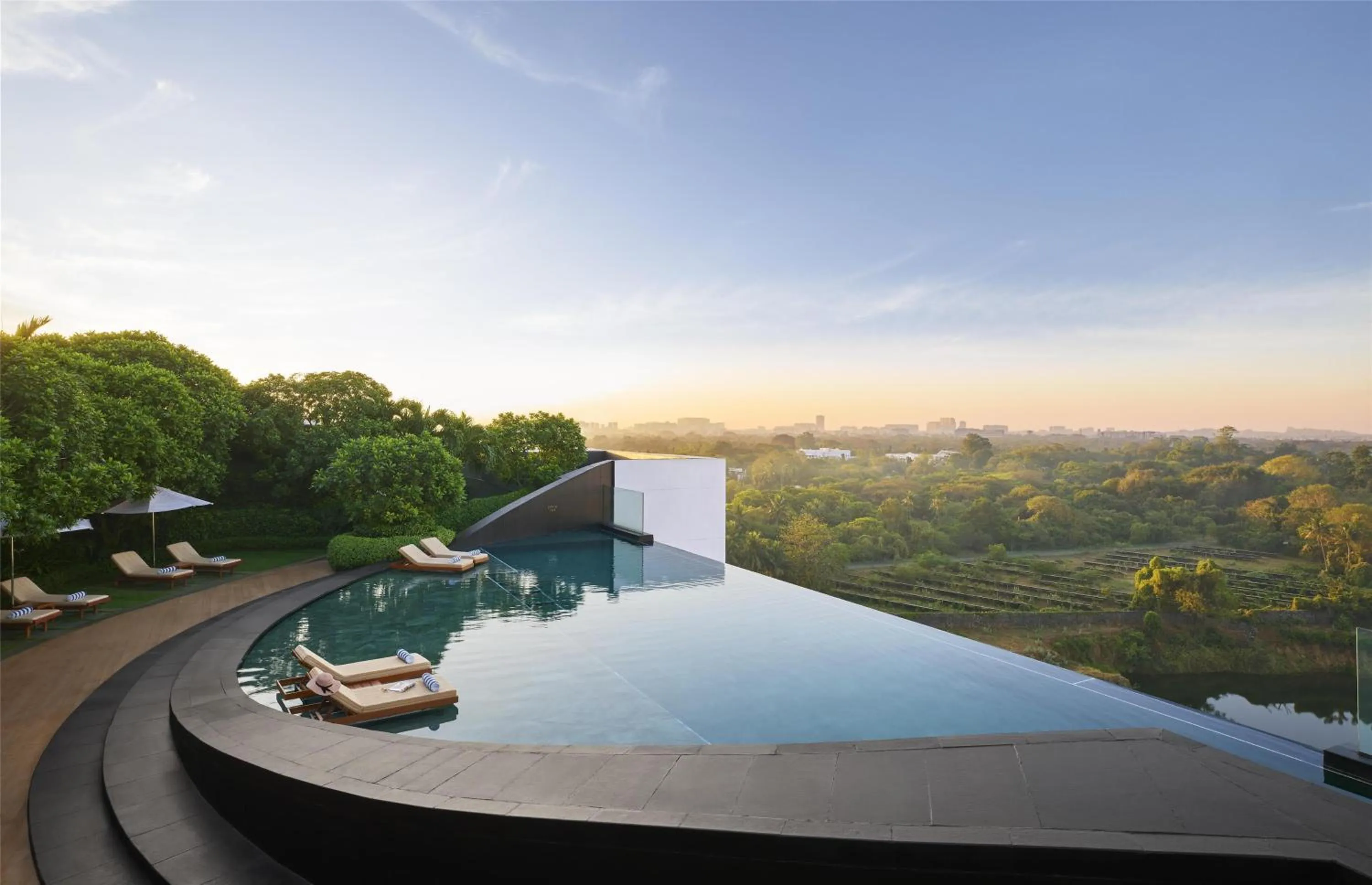 Swimming pool in Park Hyatt Chennai