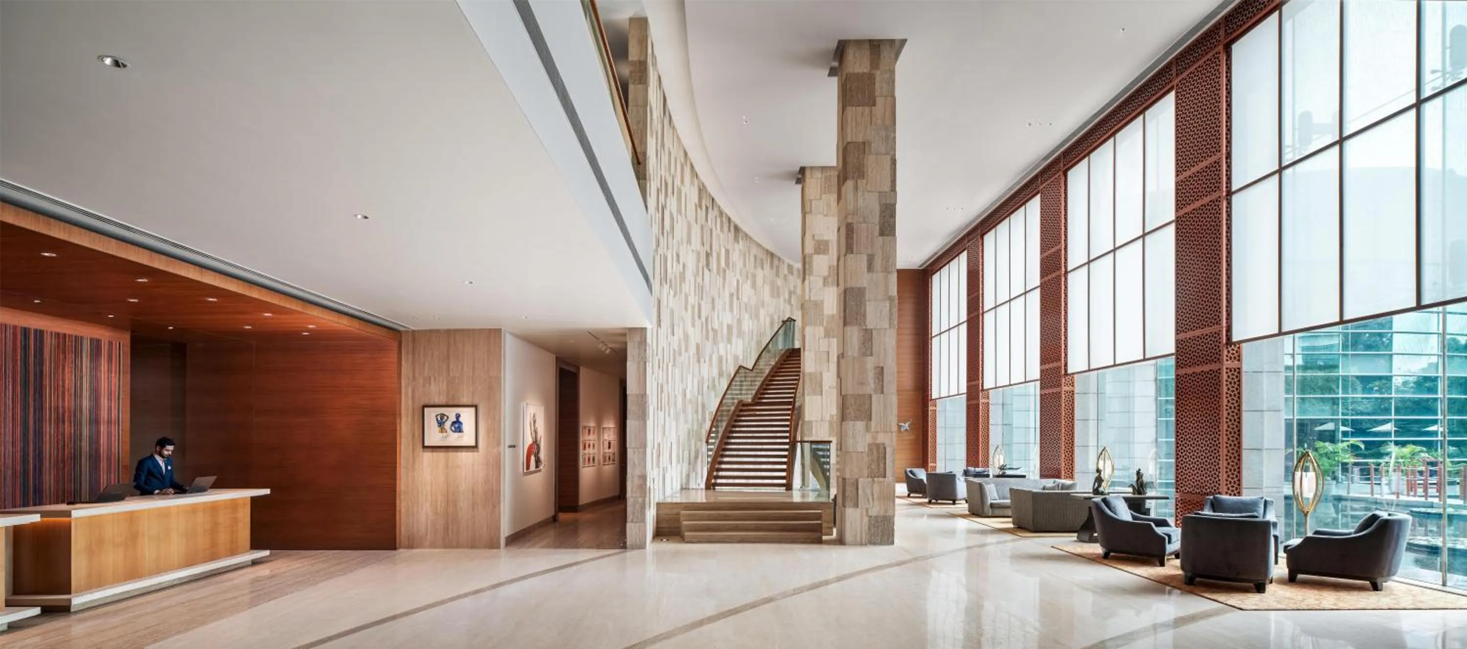 Lobby or reception in Park Hyatt Chennai