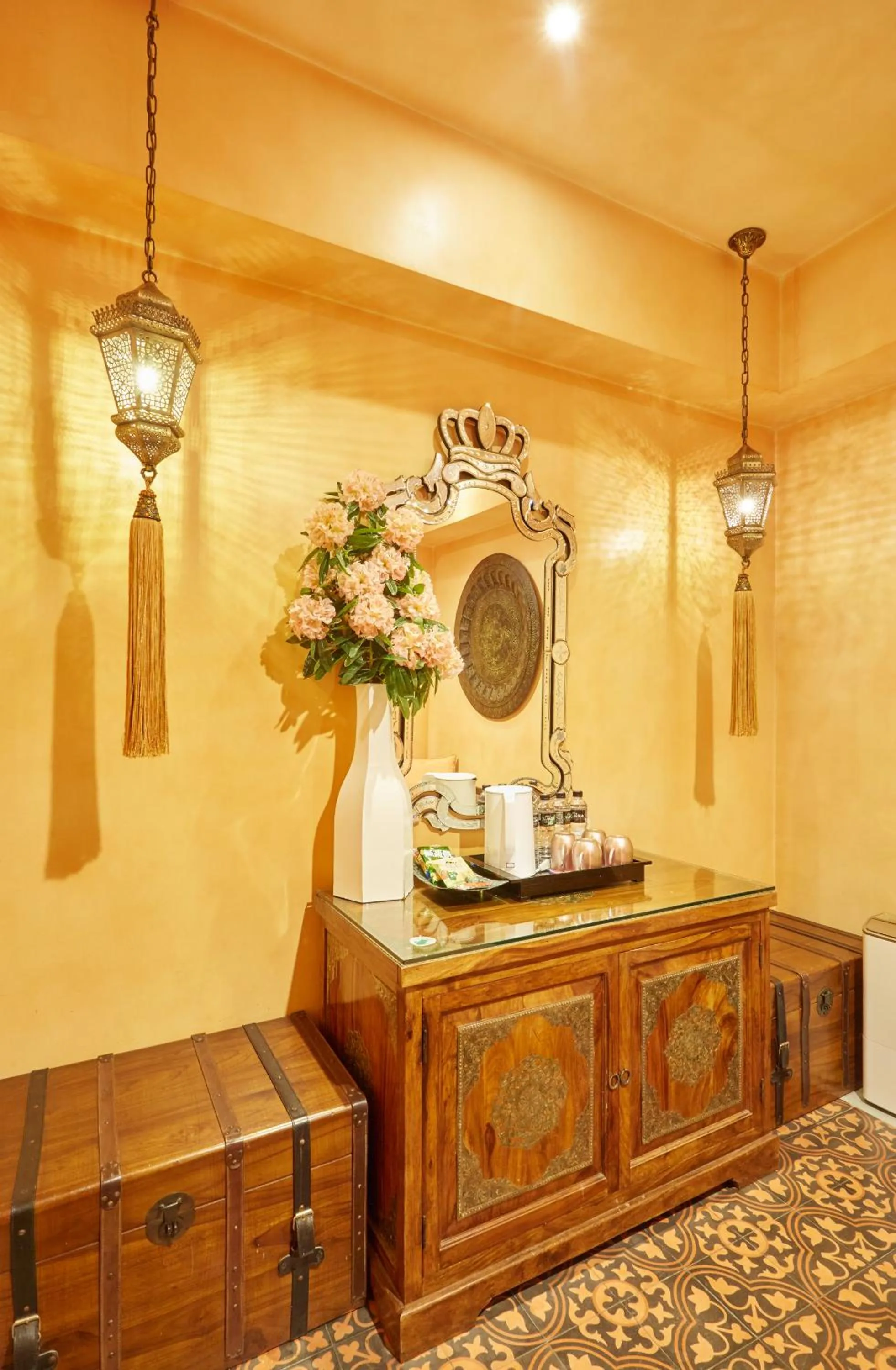 Decorative detail in Kenting Amanda Hotel