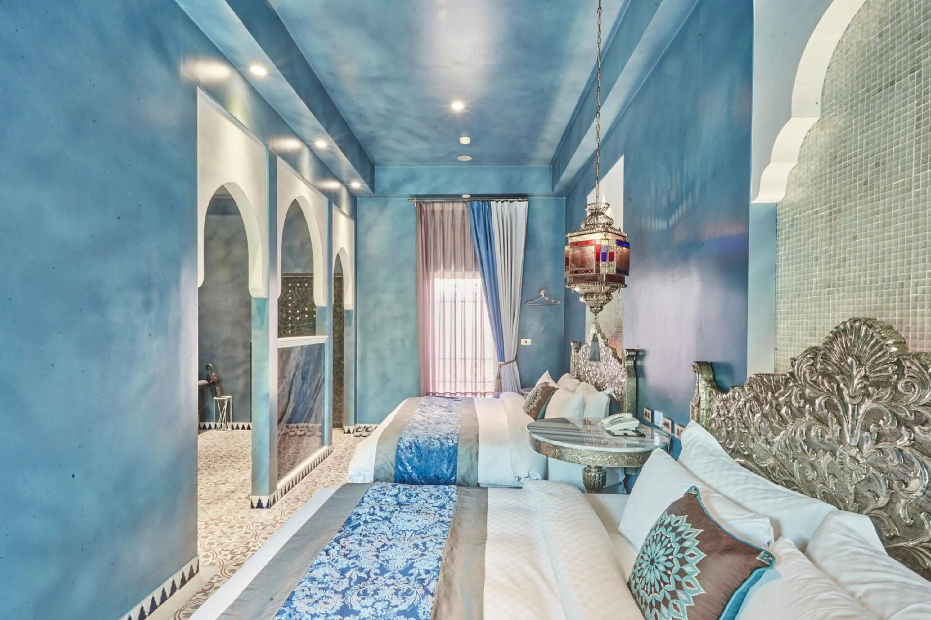 Bed in Kenting Amanda Hotel