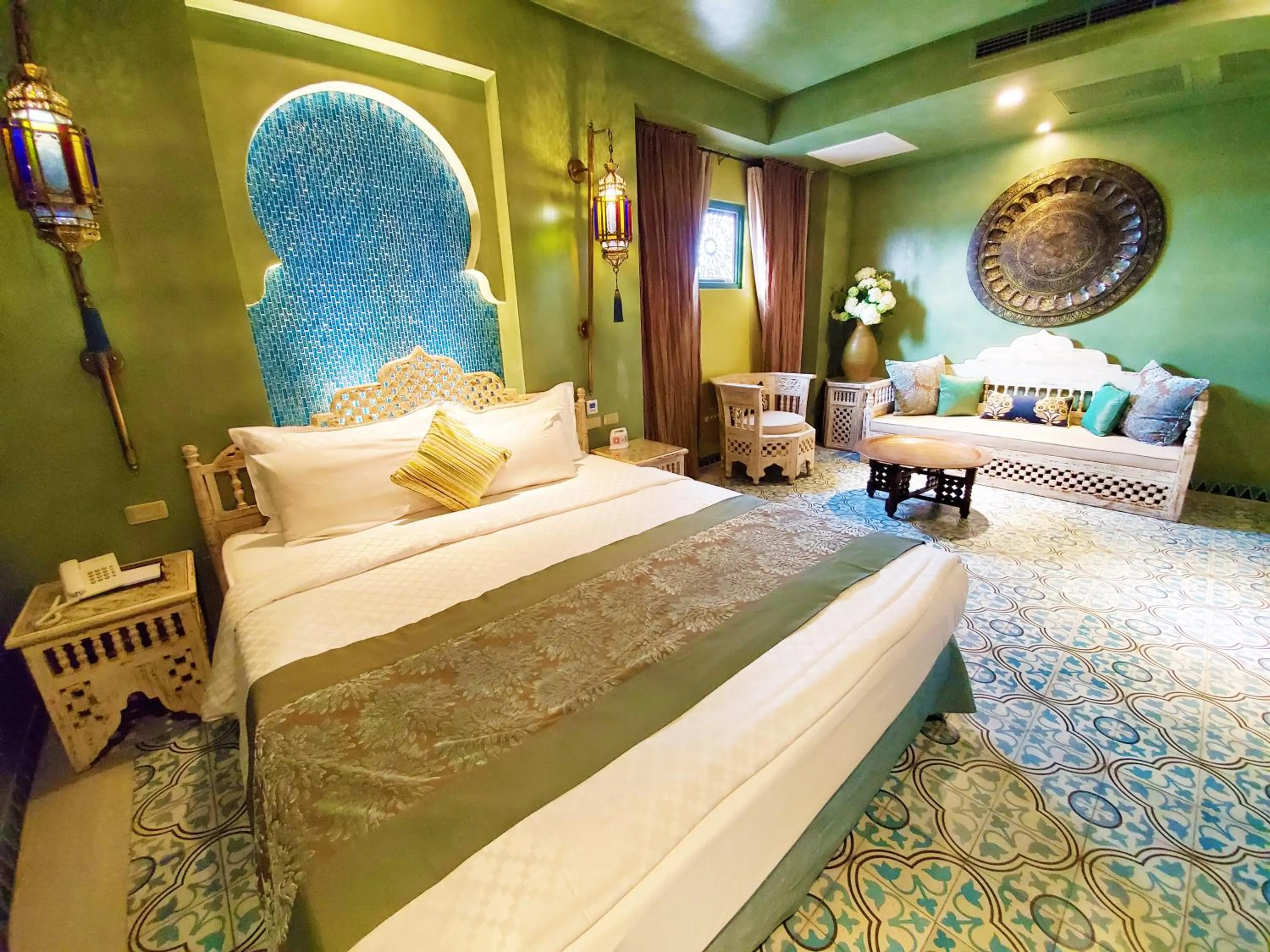 Bed in Kenting Amanda Hotel