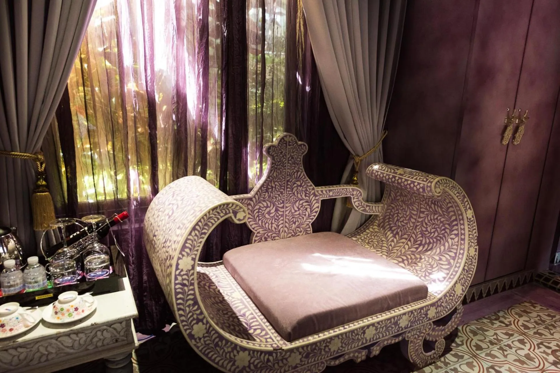 Seating area in Kenting Amanda Hotel