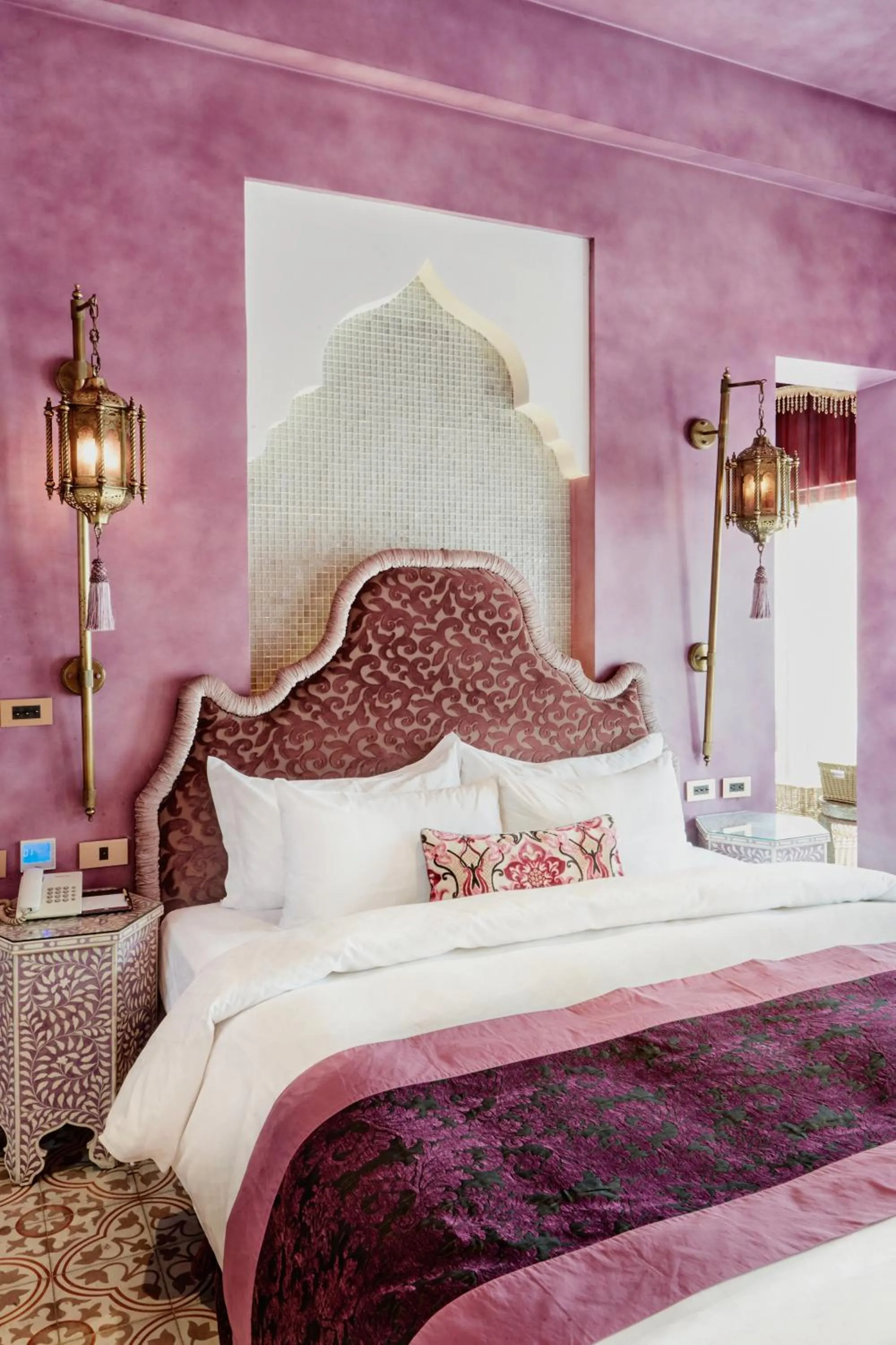 Bed in Kenting Amanda Hotel