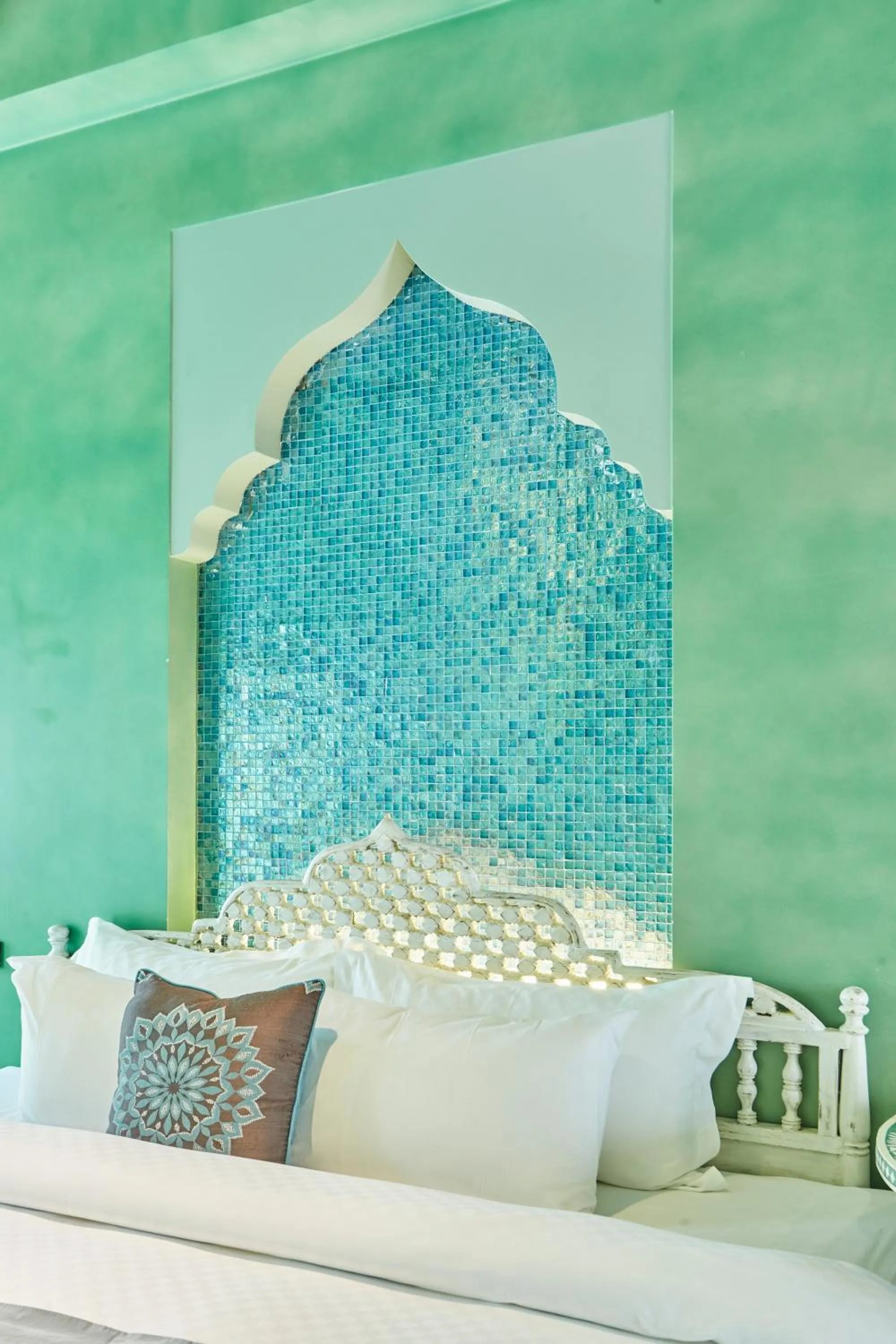 Bed in Kenting Amanda Hotel