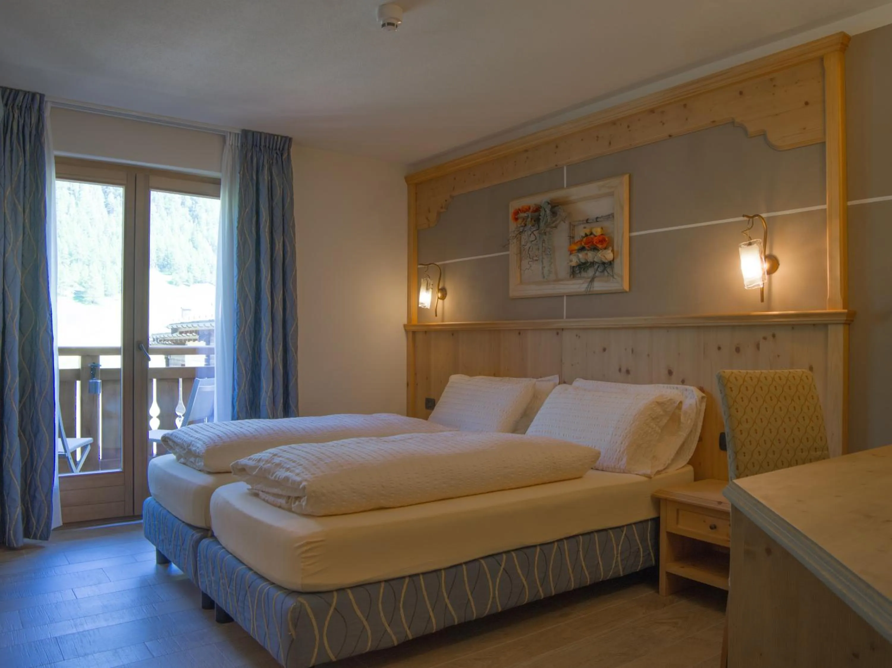 Bed in Hotel Amerikan