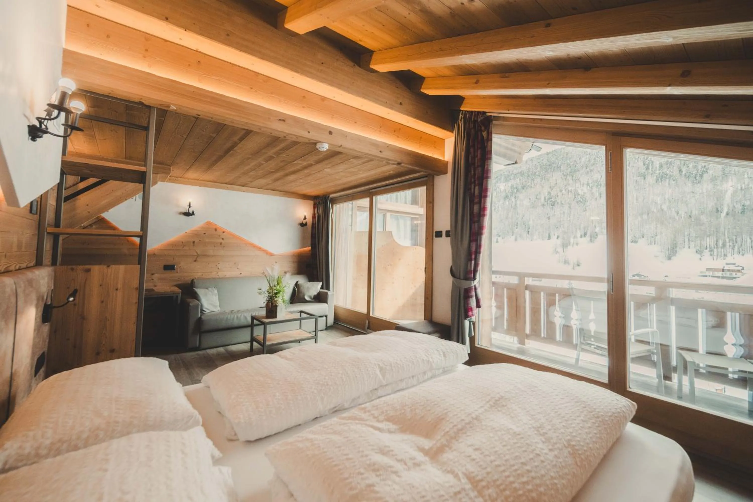 Bed in Hotel Amerikan