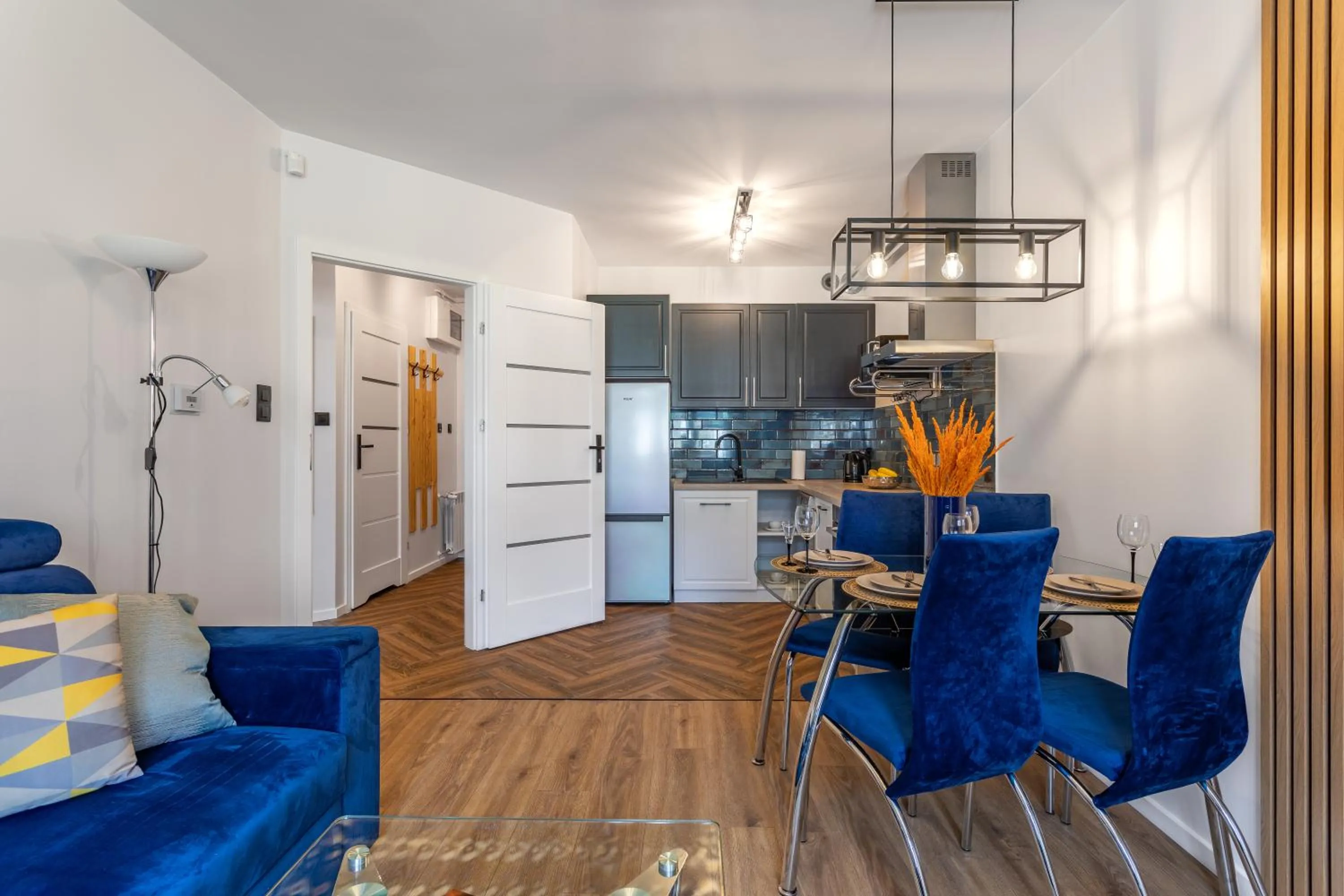 Kitchen or kitchenette in Apart-Invest Apartament Latte