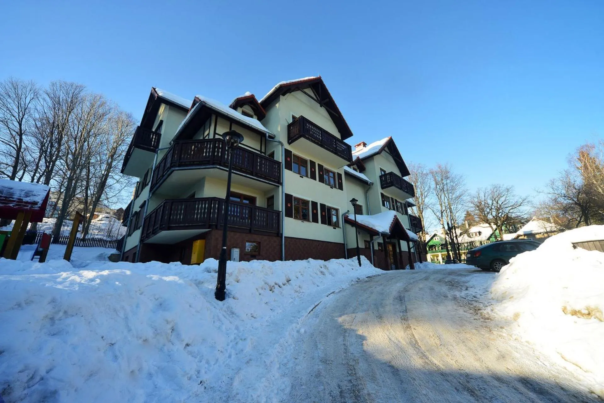 Property building in Apart-Invest Apartament Latte