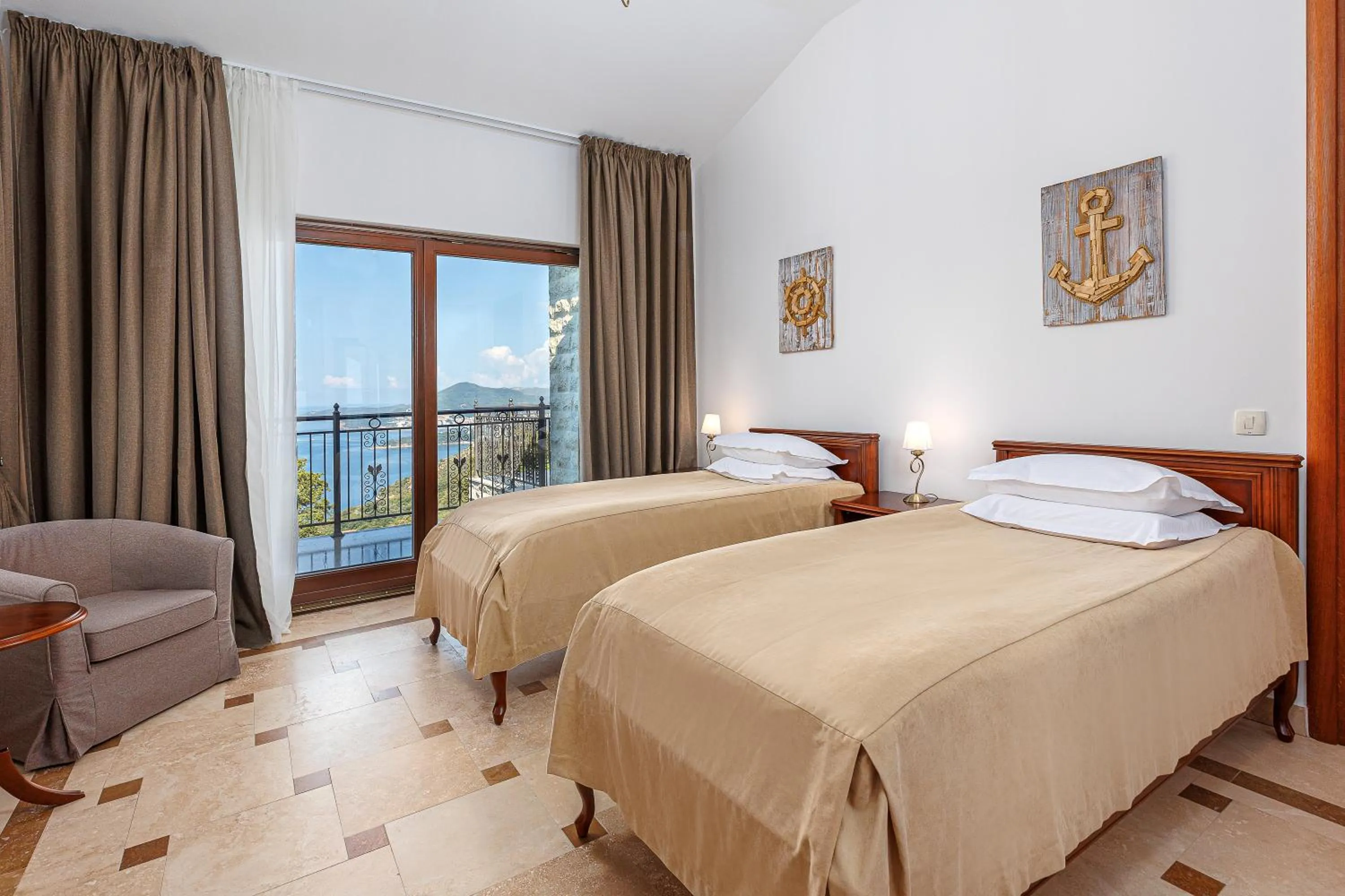 Bed in Oak Leaf Residences