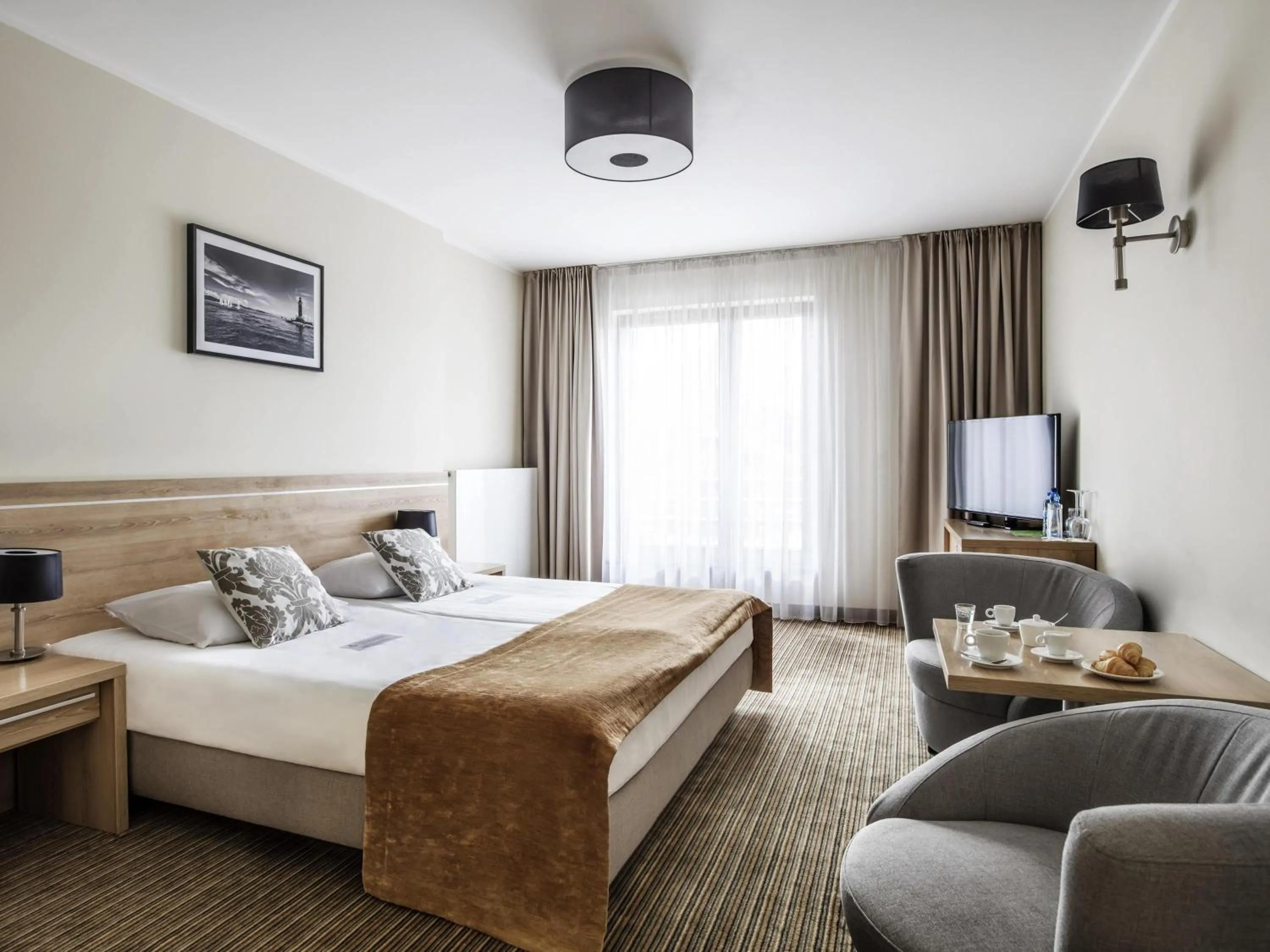 Bedroom, Bed in Mercure Wiazowna Brant