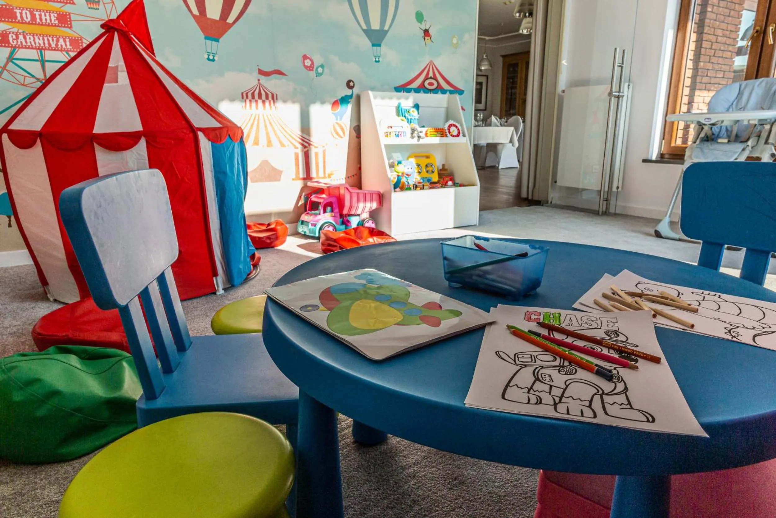 Children play ground in Mercure Wiazowna Brant