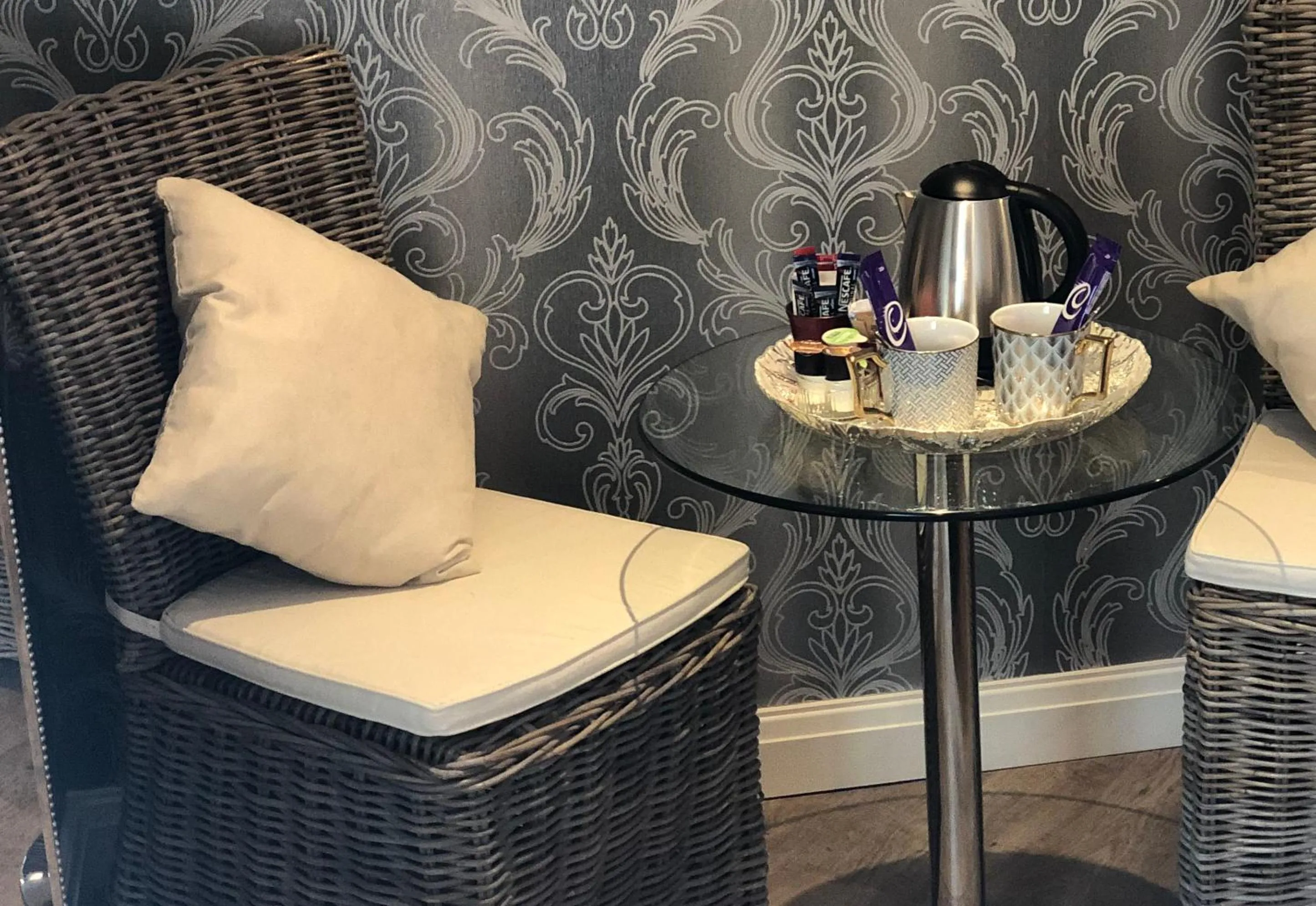 Seating area in Willow Lodge Hambleton