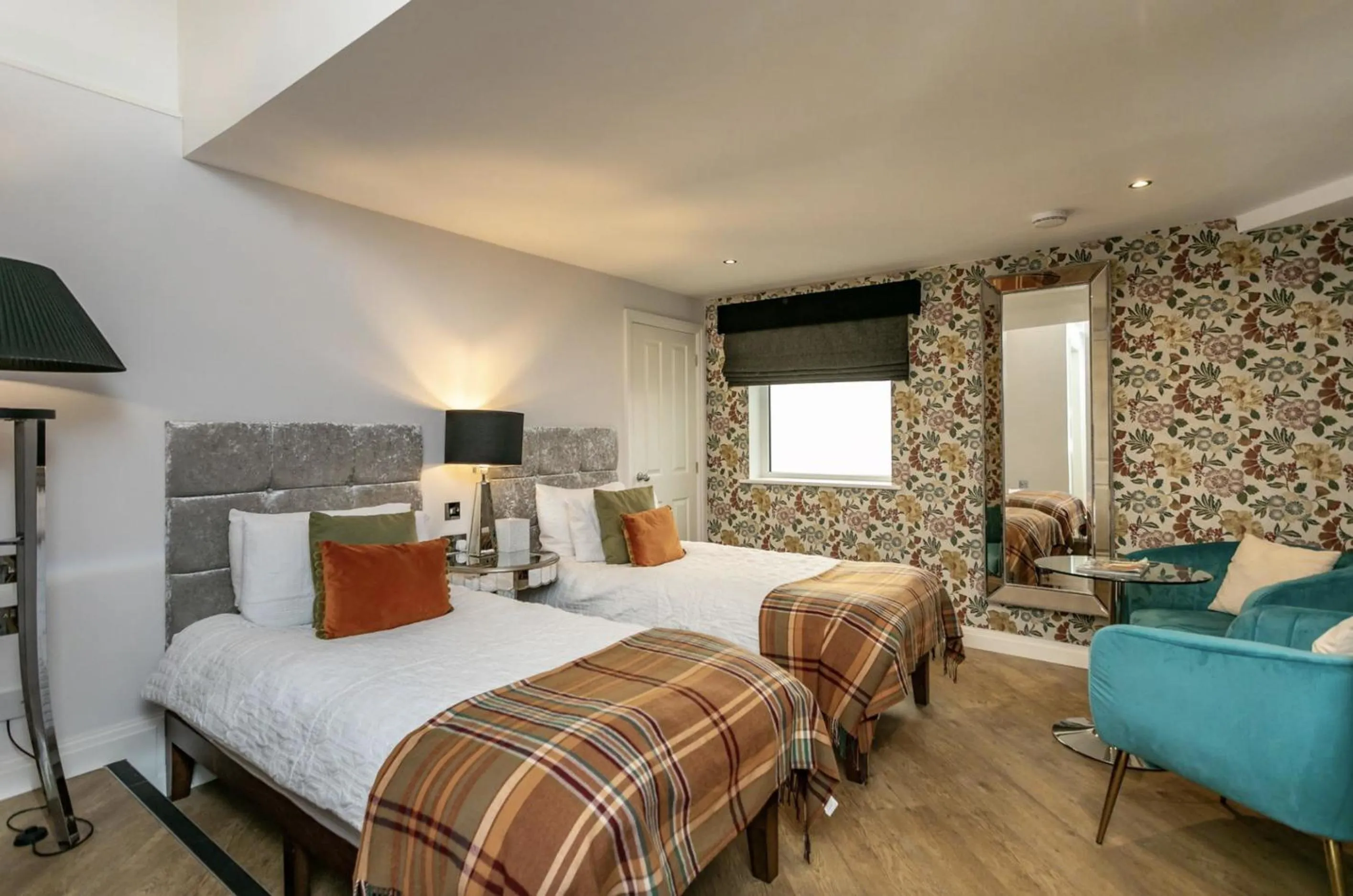 Bedroom, Bed in Willow Lodge Hambleton