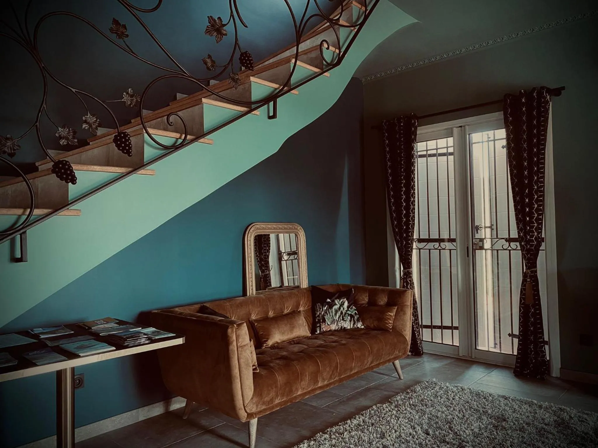 Living room in Sous Les Pins gîtes et chambres d'hôtes