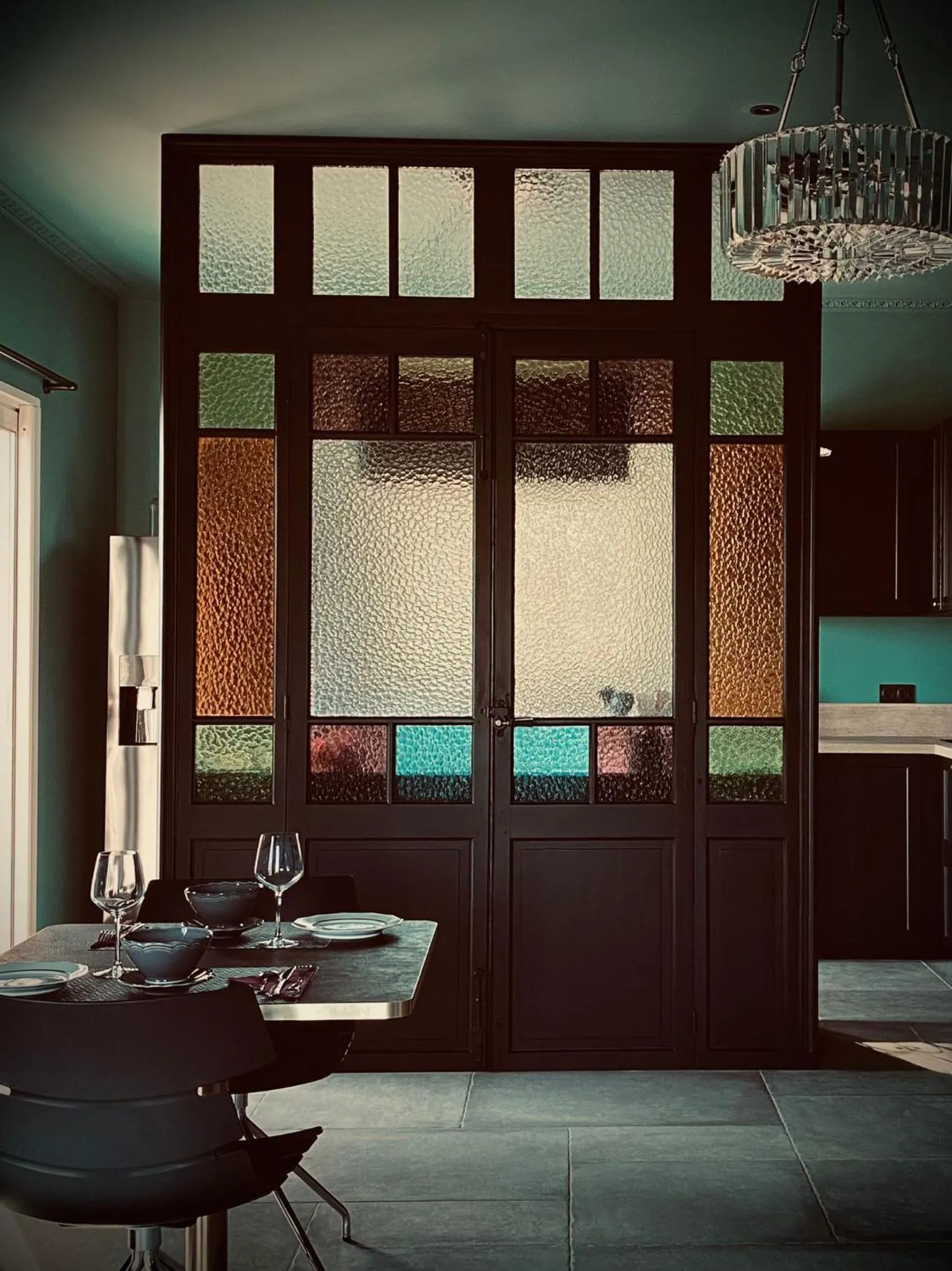 Dining area in Sous Les Pins gîtes et chambres d'hôtes