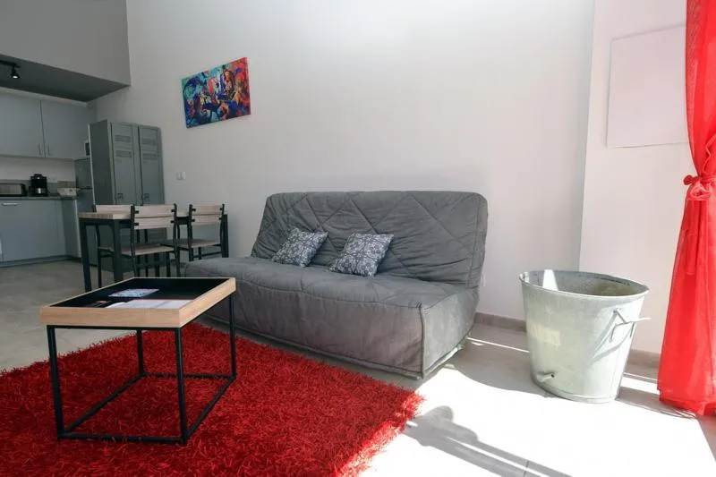 Living room in Sous Les Pins gîtes et chambres d'hôtes