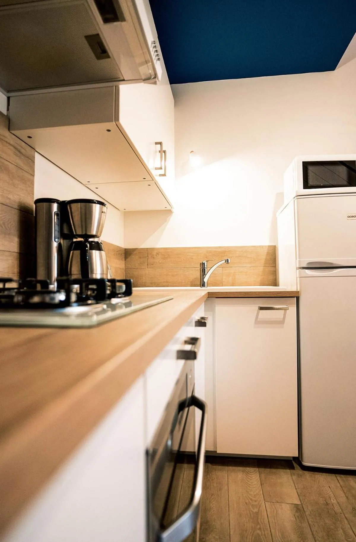 kitchen in Sous Les Pins gîtes et chambres d'hôtes