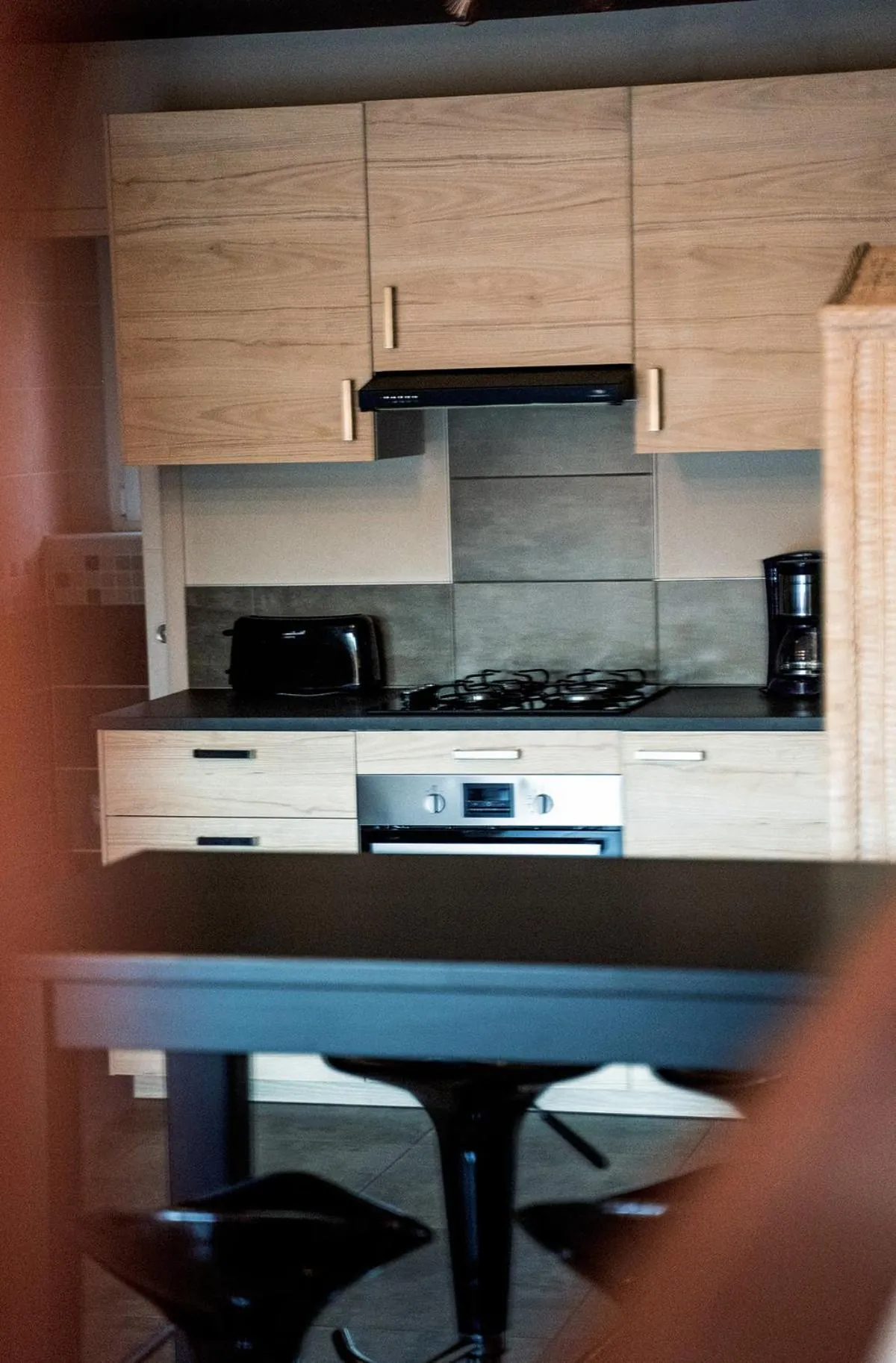 kitchen in Sous Les Pins gîtes et chambres d'hôtes