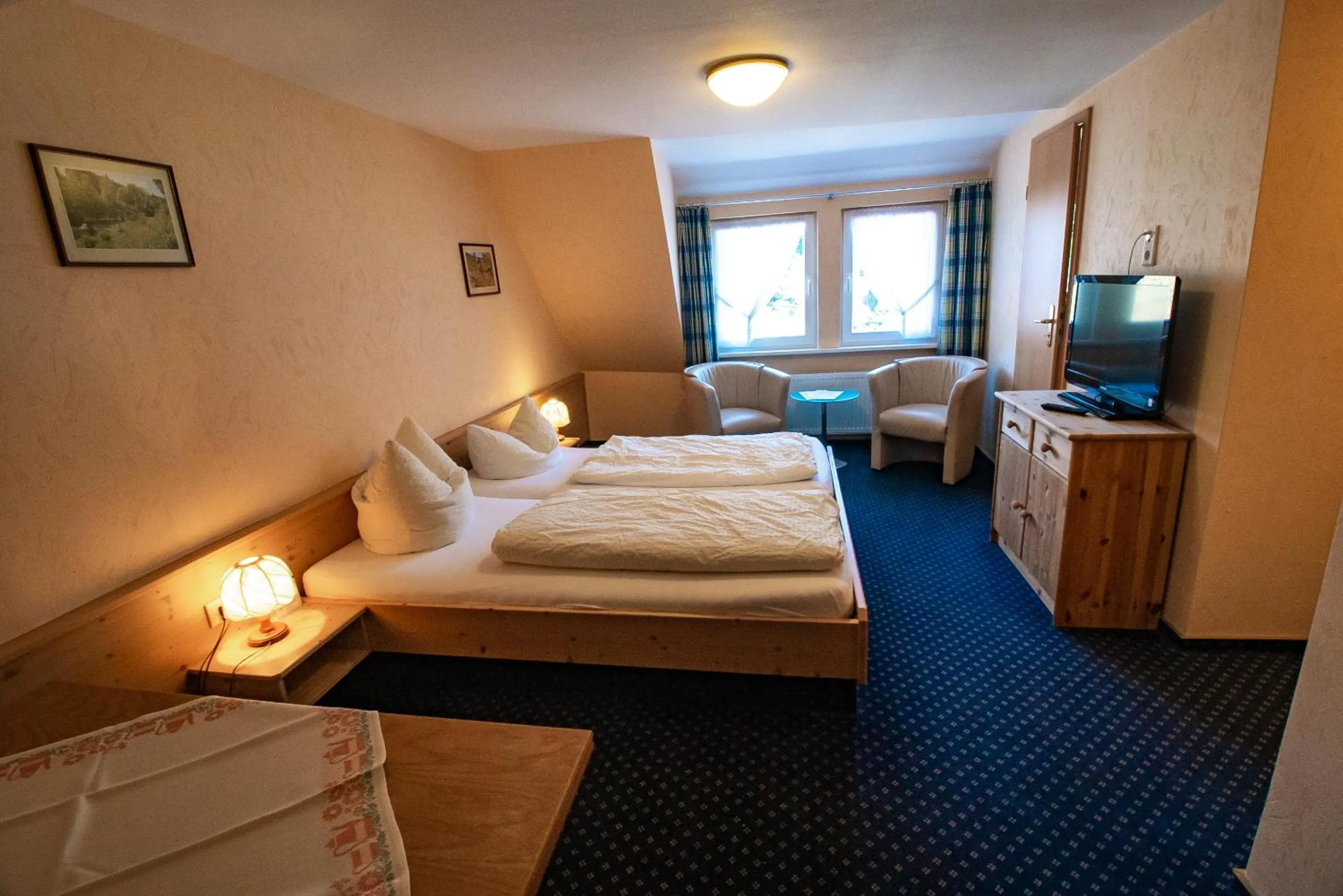 Photo of the whole room, Bed in Gasthof Braun